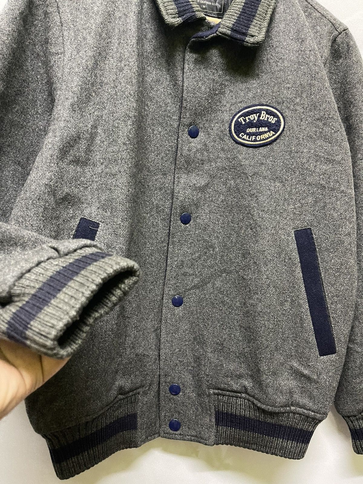 Japanese Brand Vintage troy bros california varsity jacket Size US M / EU 48-50 / 2 - 3 Thumbnail