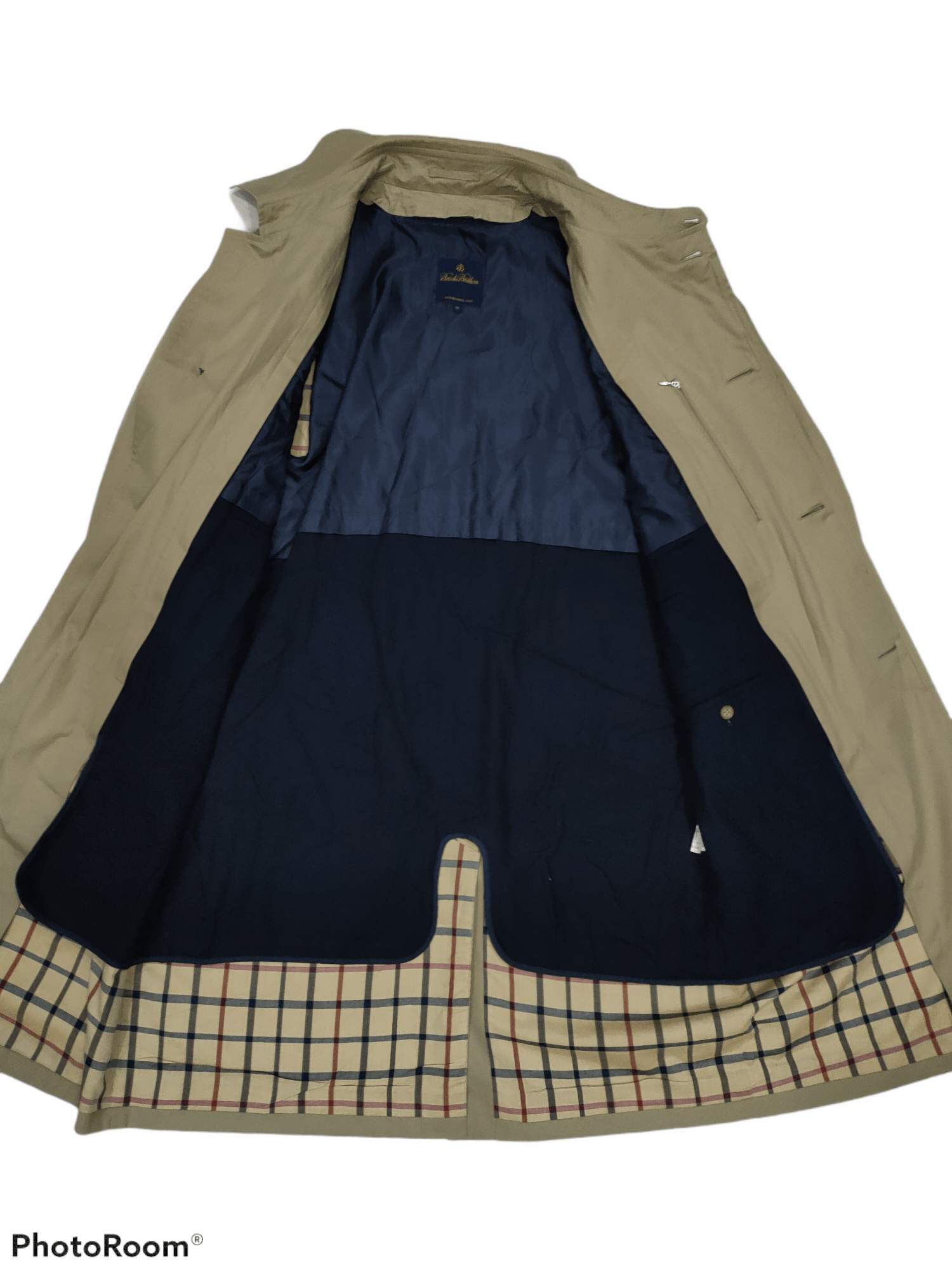 Brooks Brothers TRENCH LONG COAT Size US L / EU 52-54 / 3 - 5 Thumbnail
