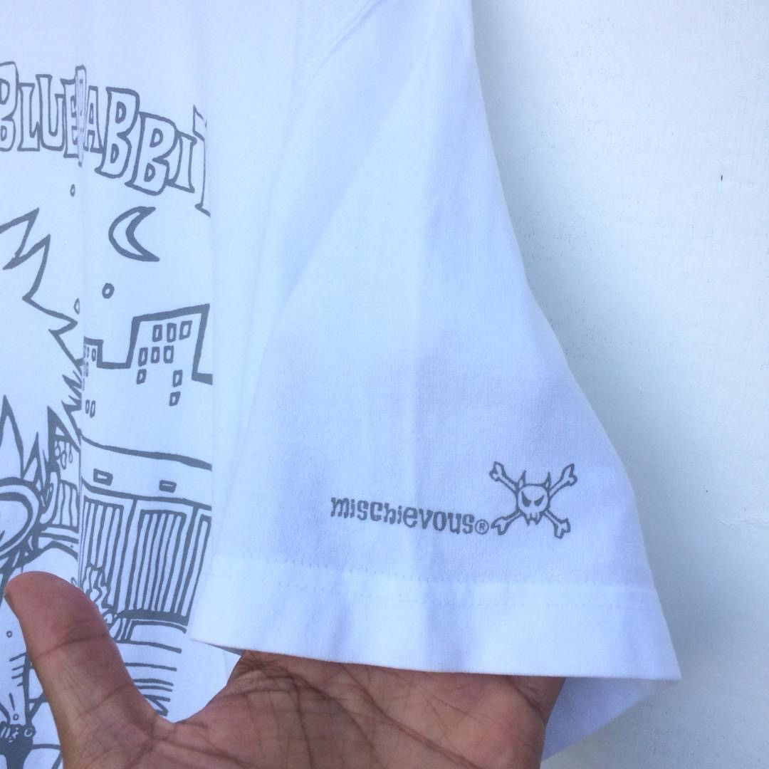 Cartoon Network × Japanese Brand × Vintage Rare anime Crazy Mad Punk Mischievous Blue Rabbit anime Size US M / EU 48-50 / 2 - 3 Thumbnail