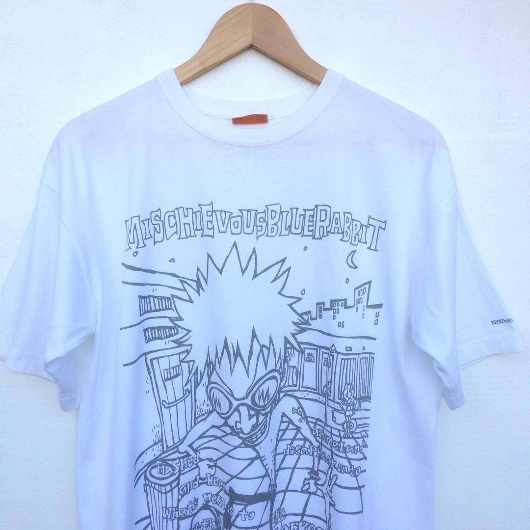 Cartoon Network × Japanese Brand × Vintage Rare anime Crazy Mad Punk Mischievous Blue Rabbit anime Size US M / EU 48-50 / 2 - 2 Thumbnail