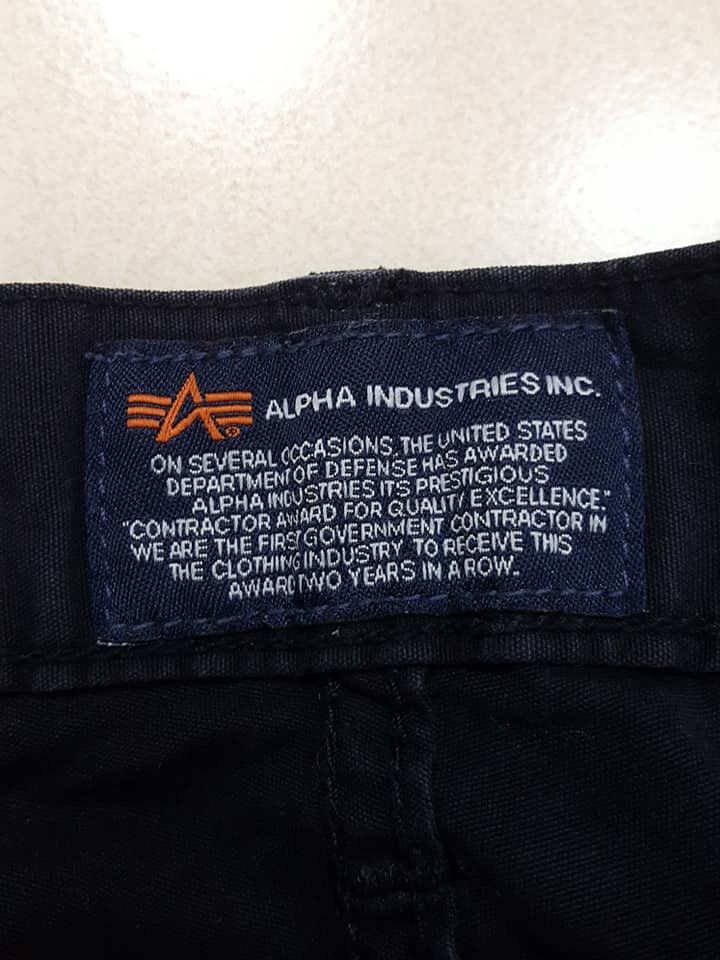 Alpha Industries Alpha Industries Belted Zipper Cargo Streetwear Style Pants Size US 34 / EU 50 - 12 Thumbnail