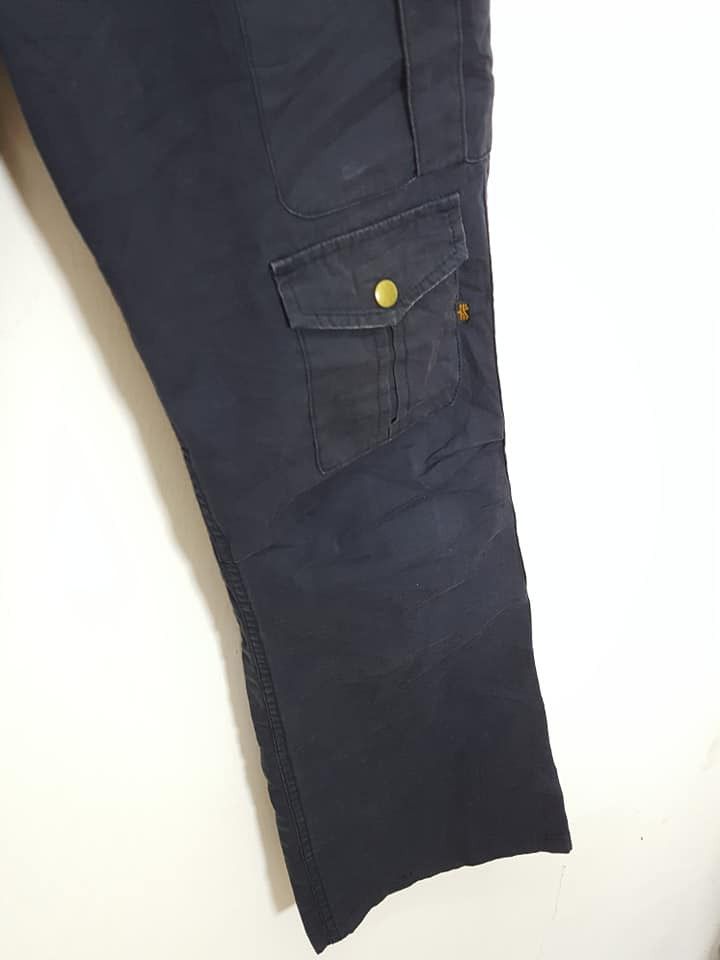 Alpha Industries Alpha Industries Belted Zipper Cargo Streetwear Style Pants Size US 34 / EU 50 - 7 Thumbnail