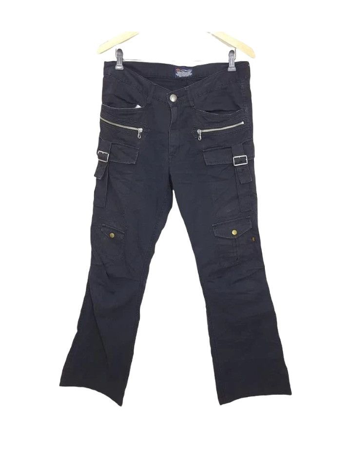 Alpha Industries Alpha Industries Belted Zipper Cargo Streetwear Style Pants Size US 34 / EU 50 - 1 Thumbnail