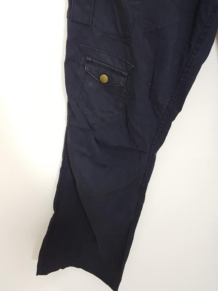 Alpha Industries Alpha Industries Belted Zipper Cargo Streetwear Style Pants Size US 34 / EU 50 - 6 Thumbnail