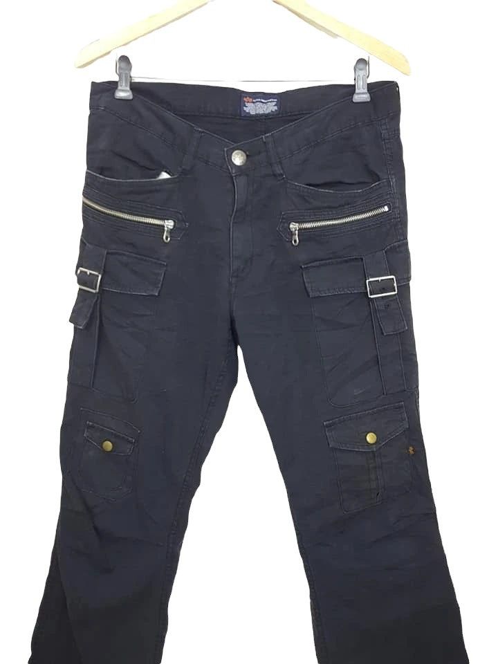 Alpha Industries Alpha Industries Belted Zipper Cargo Streetwear Style Pants Size US 34 / EU 50 - 2 Thumbnail