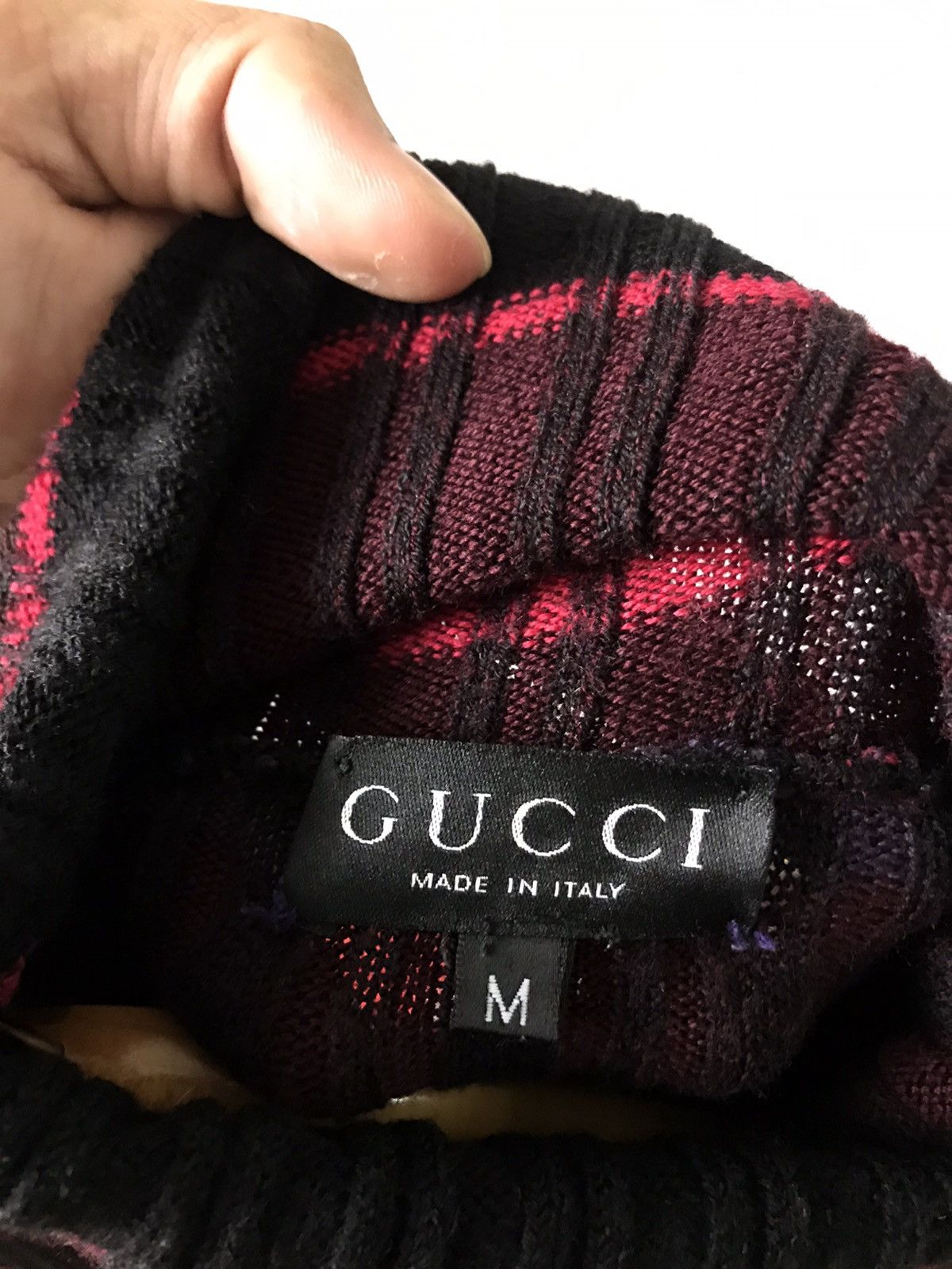 Gucci Vtg 1996 Gucci Turtleneck Knitwear Size US XS / EU 42 / 0 - 14 Thumbnail