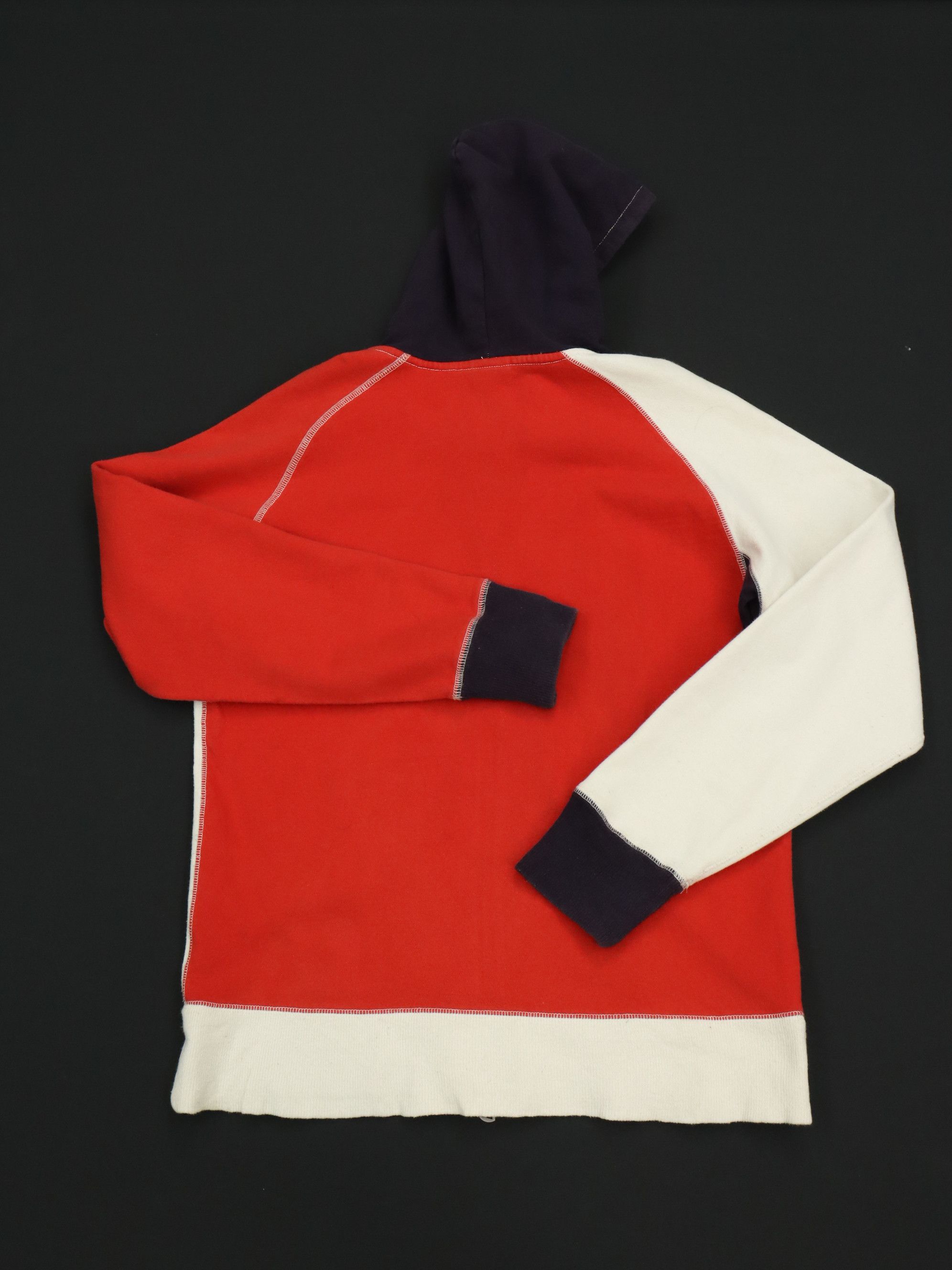Beams Plus BEAMS 50s Afterhood Style 3 Tone Zipper Hoodie/Sweater Size US M / EU 48-50 / 2 - 11 Thumbnail