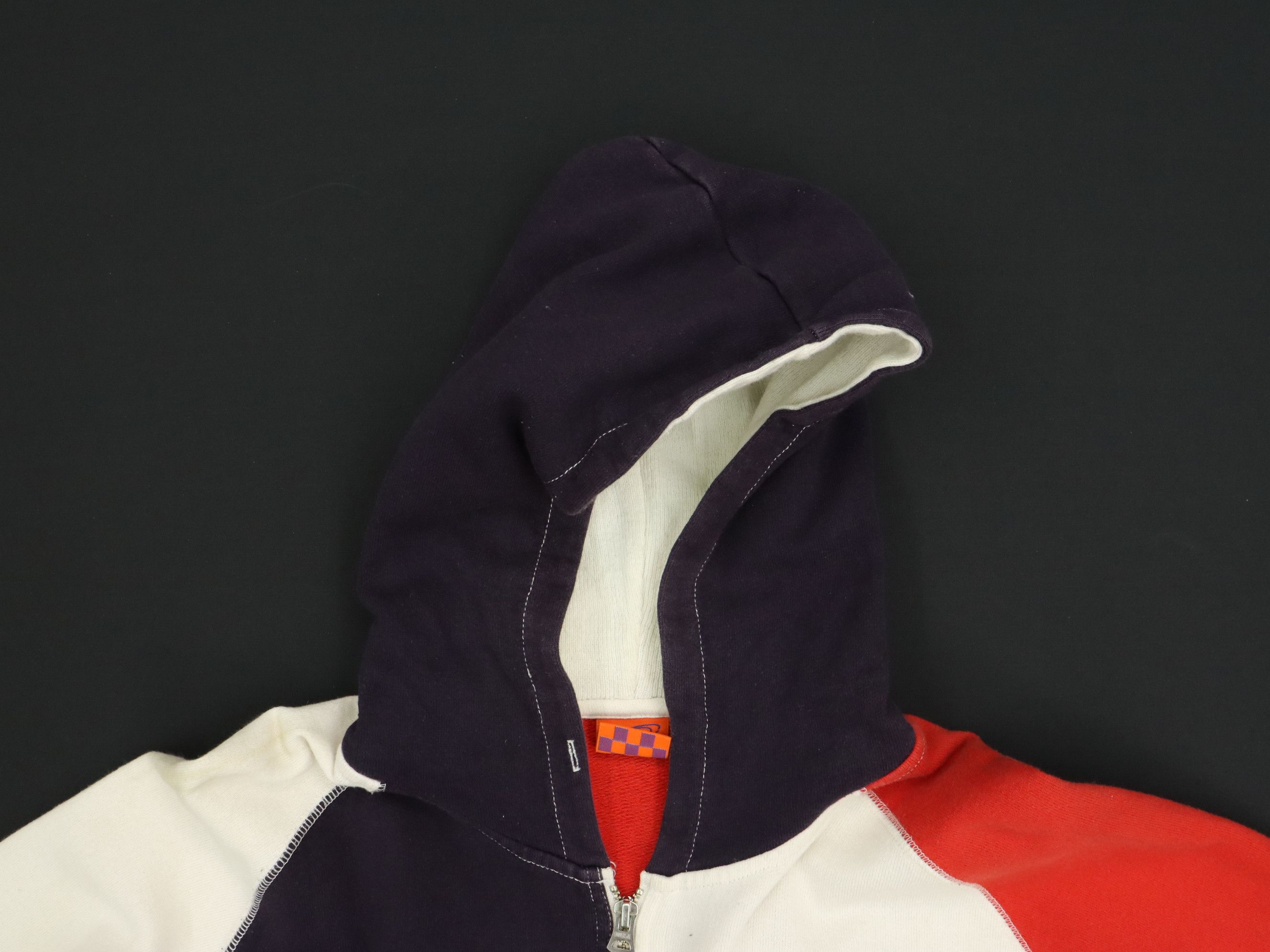 Beams Plus BEAMS 50s Afterhood Style 3 Tone Zipper Hoodie/Sweater Size US M / EU 48-50 / 2 - 5 Thumbnail