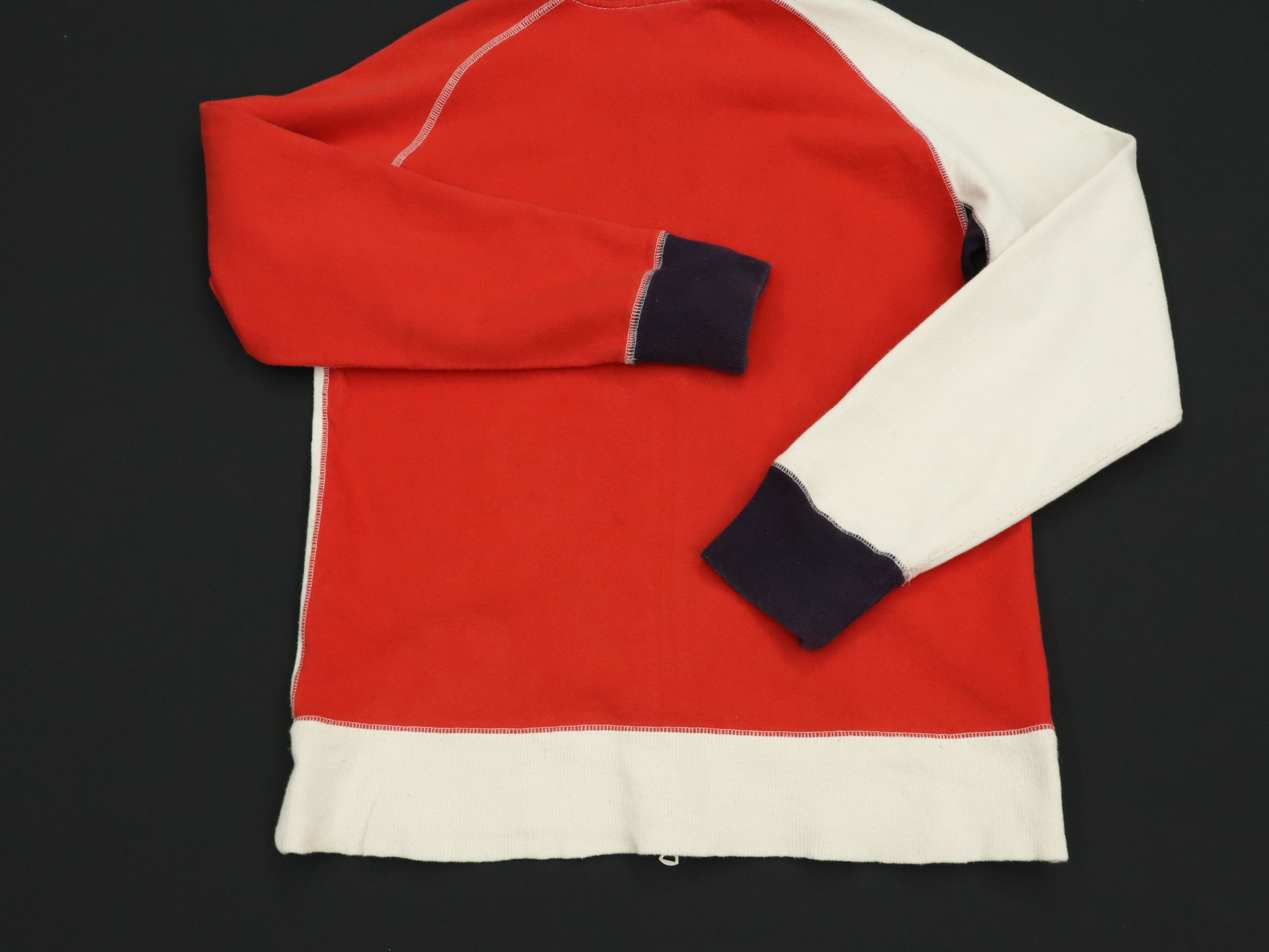 Beams Plus BEAMS 50s Afterhood Style 3 Tone Zipper Hoodie/Sweater Size US M / EU 48-50 / 2 - 12 Thumbnail