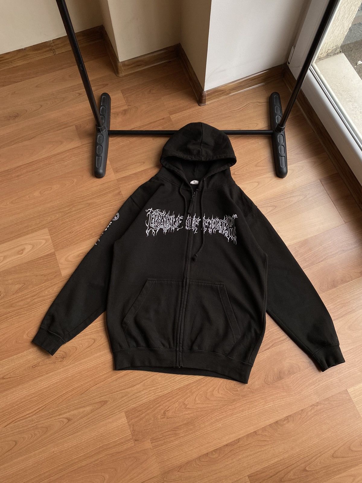 Band Tees × Vintage Vintage Cradle of Filth Black Hoodie Size US M / EU 48-50 / 2 - 1 Thumbnail