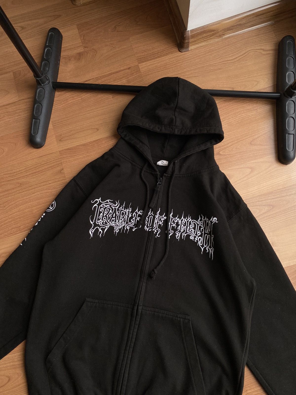 Band Tees × Vintage Vintage Cradle of Filth Black Hoodie Size US M / EU 48-50 / 2 - 9 Thumbnail