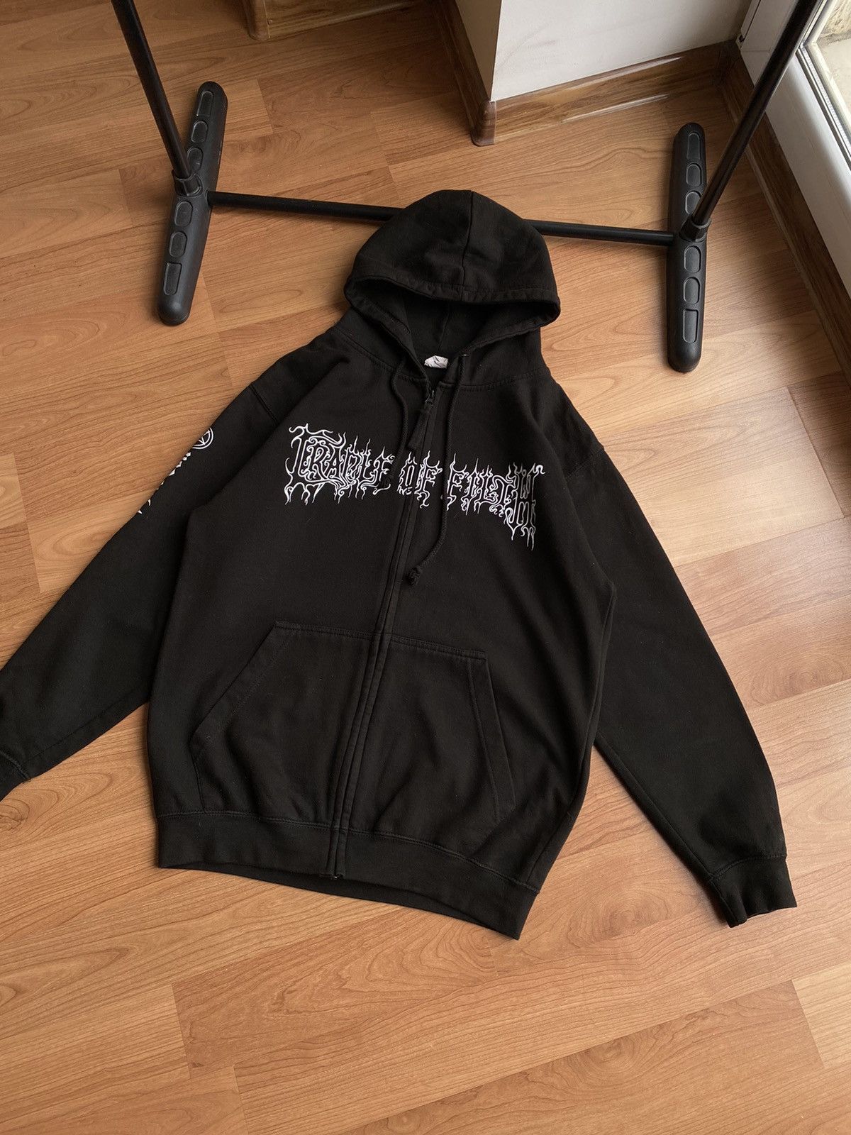 Band Tees × Vintage Vintage Cradle of Filth Black Hoodie Size US M / EU 48-50 / 2 - 7 Thumbnail
