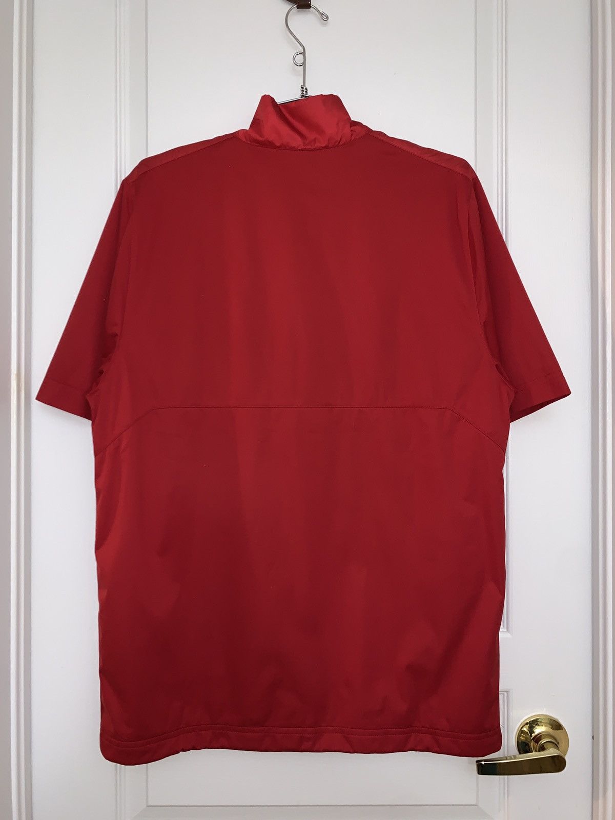 Nike Nike Golf - Red Nylon Quarter Zip, Mesh Lined - Sz S Size US S / EU 44-46 / 1 - 9 Thumbnail