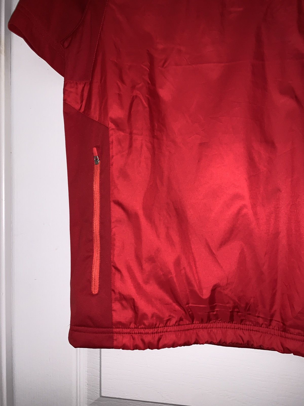 Nike Nike Golf - Red Nylon Quarter Zip, Mesh Lined - Sz S Size US S / EU 44-46 / 1 - 6 Thumbnail