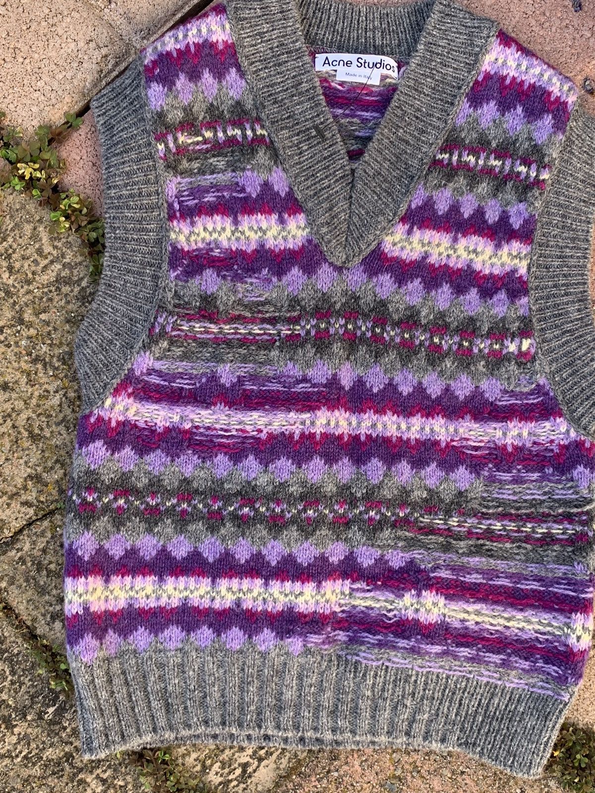Acne Studios RARE GRAIL Acne Studios intricate knit sweater vest Size XS / US 0-2 / IT 36-38 - 3 Thumbnail