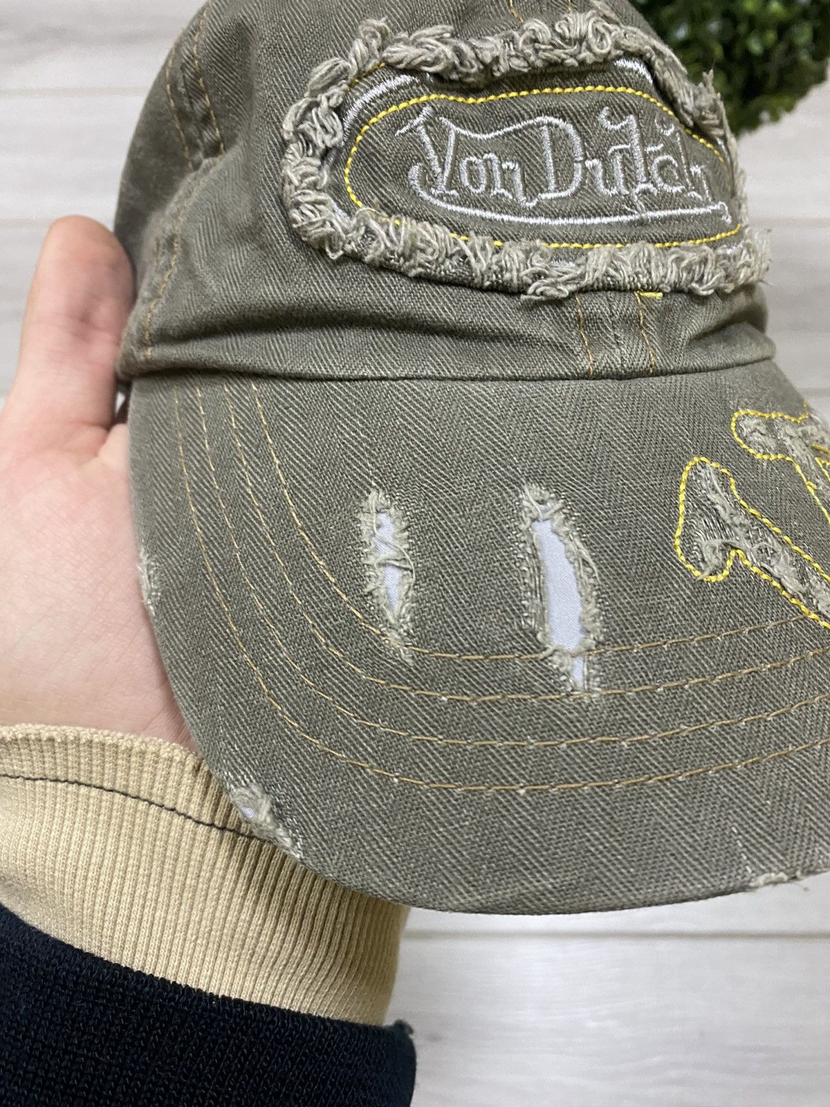 Vintage Von Dutch vintage big logo sharped cap Size ONE SIZE - 5 Thumbnail