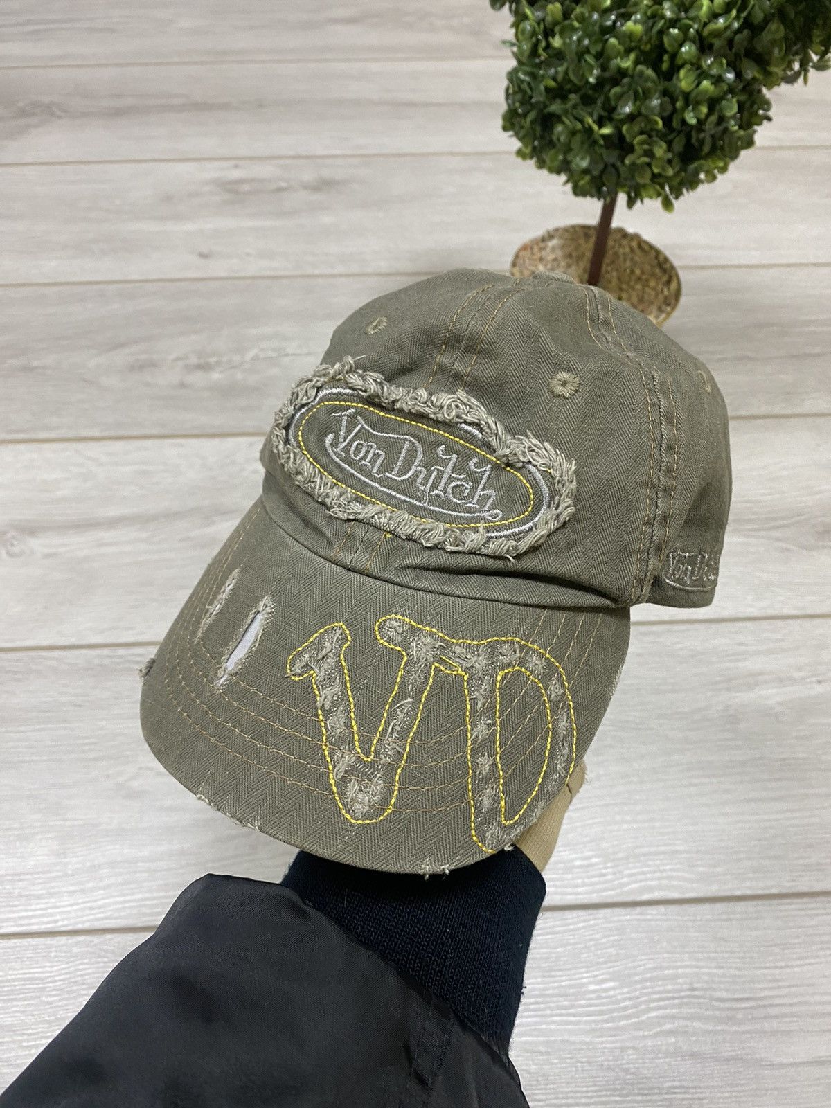Vintage Von Dutch vintage big logo sharped cap Size ONE SIZE - 1 Thumbnail