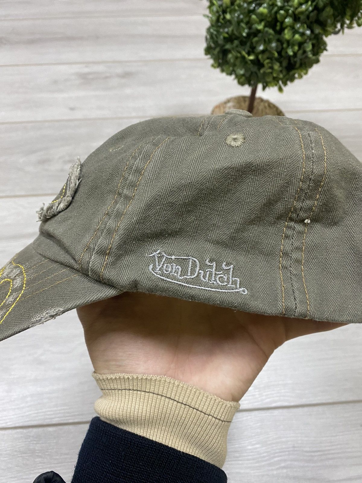 Vintage Von Dutch vintage big logo sharped cap Size ONE SIZE - 2 Thumbnail
