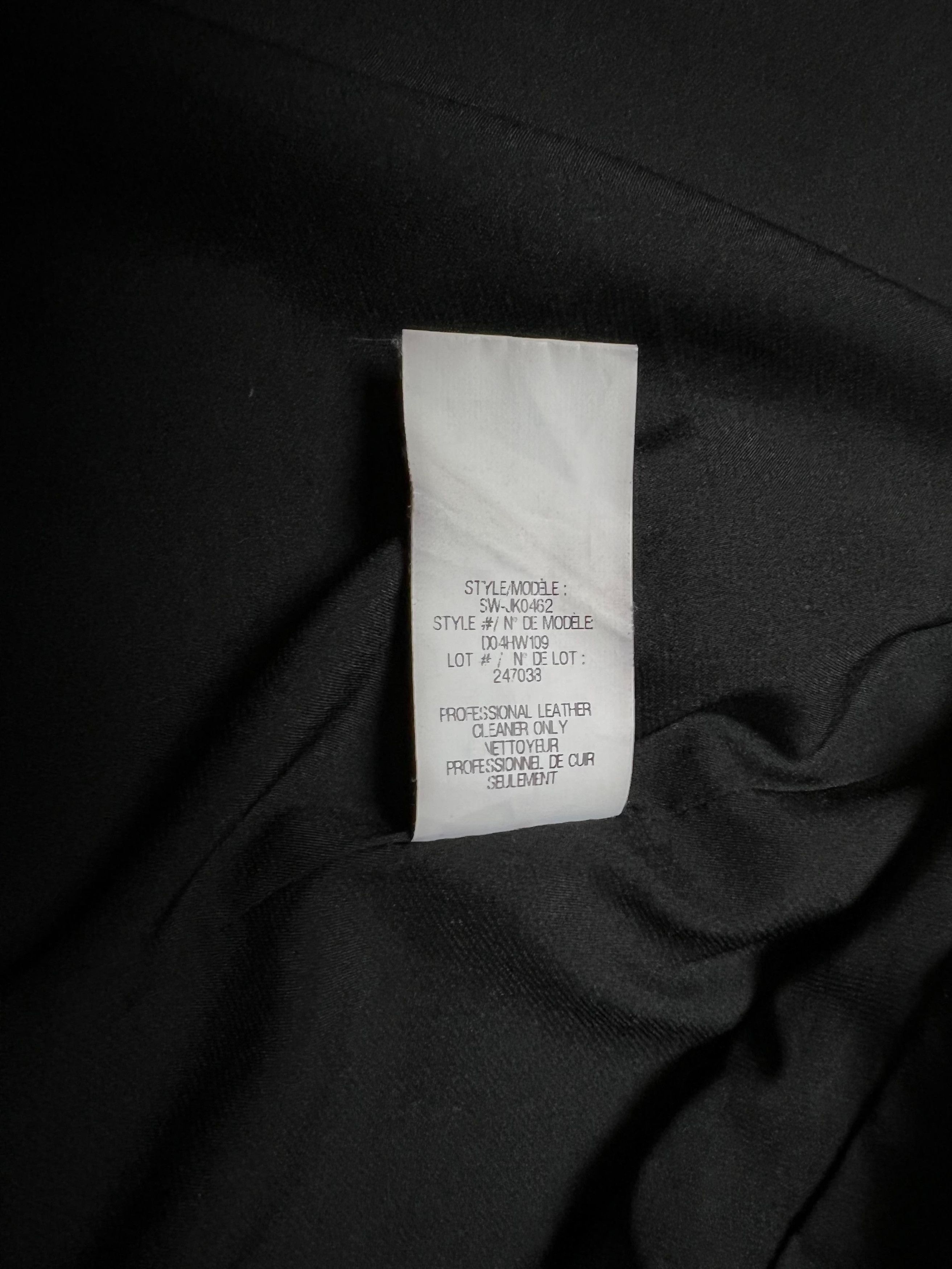 Helmut Lang Helmut Lang Imported Fabric and Leather Zipper Biker Jacket Size US S / EU 44-46 / 1 - 8 Thumbnail