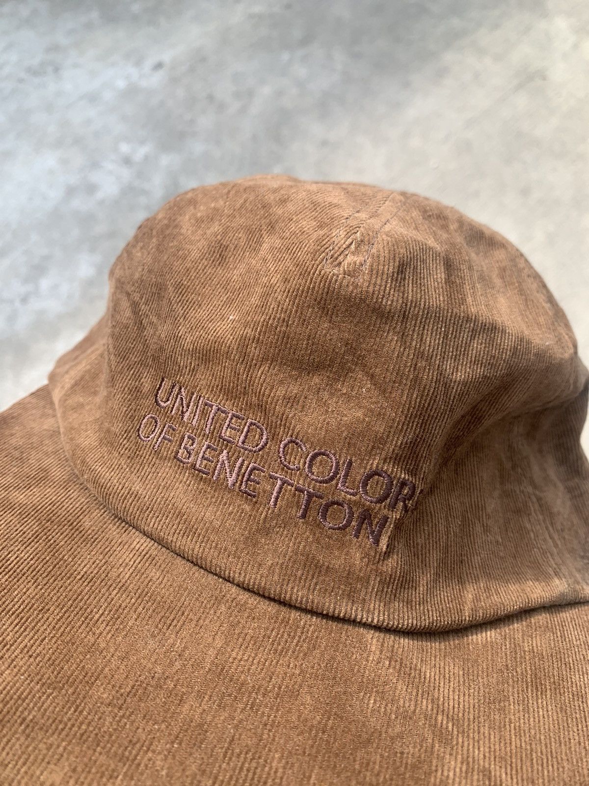 United Colors Of Benetton vinatge 1990's united color of benetton corduroy hats Size ONE SIZE - 2 Thumbnail