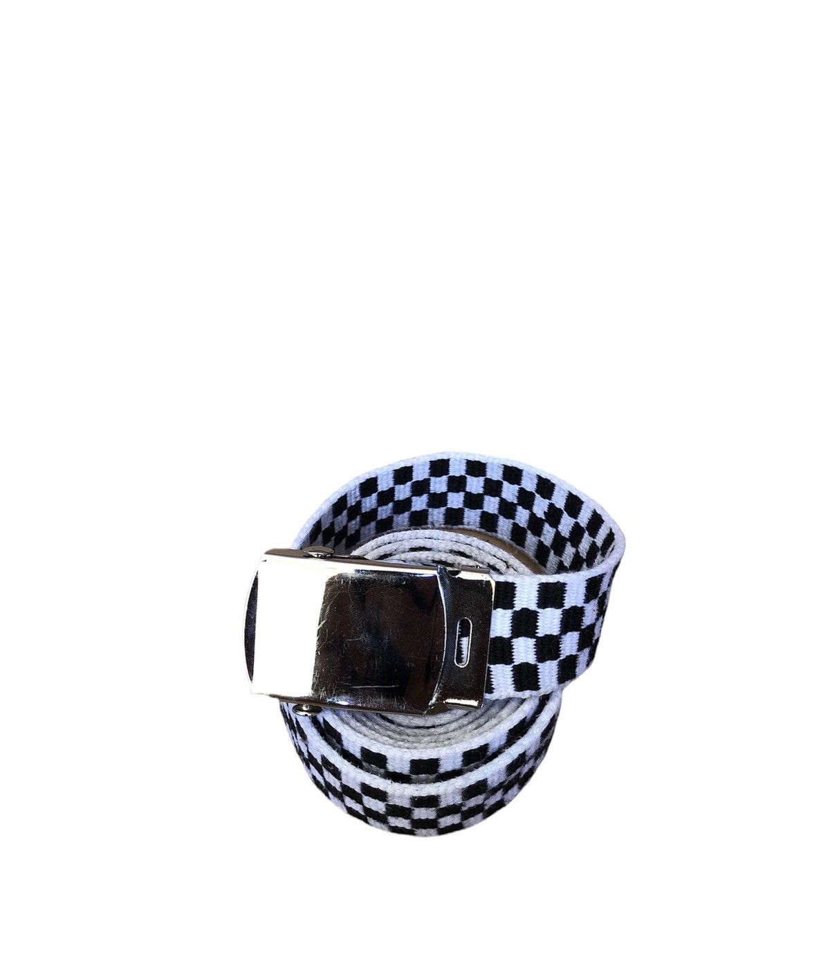 Buckle Skategang Fashion Style Plaid Tartan Canvas Buckle Belts | Grailed