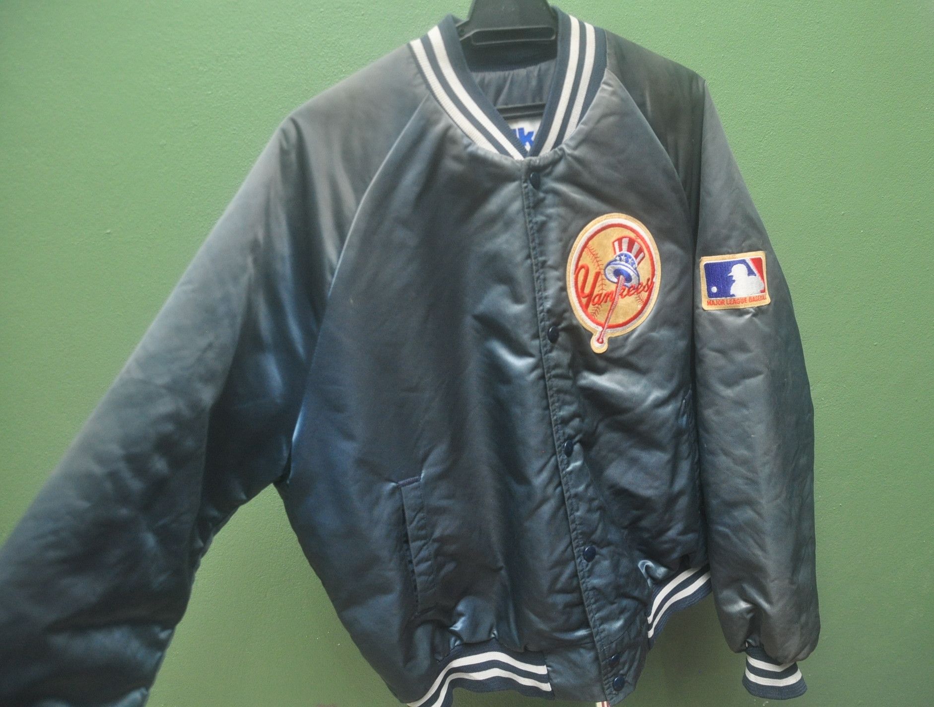 Vintage Vtg Yankees League Basebal Designer Streetwear Fashion Style Size US L / EU 52-54 / 3 - 4 Thumbnail