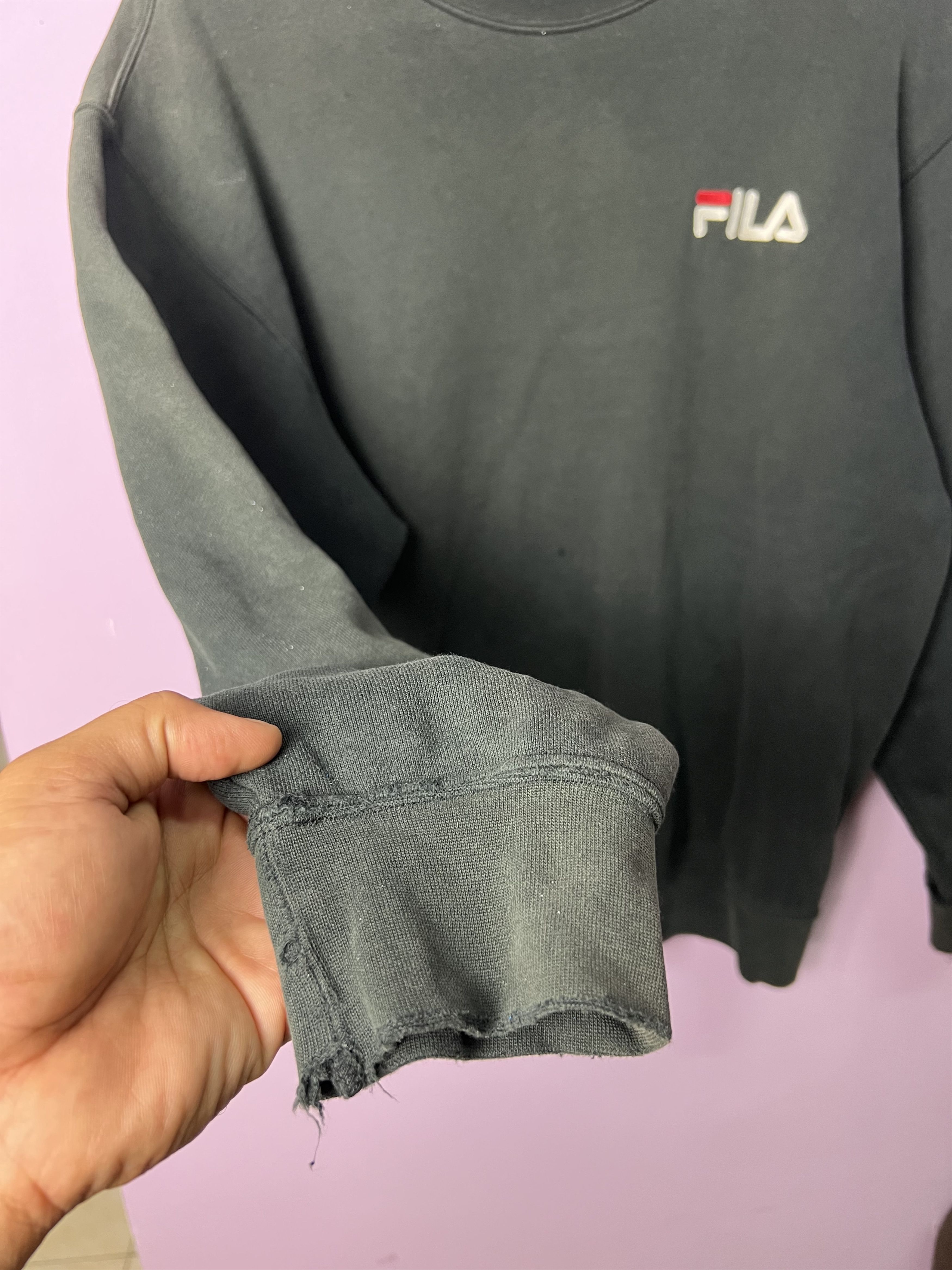 Fila 🔥Vintage Fila Embroidery Logo Crewneck Sweatshirts Size US M / EU 48-50 / 2 - 9 Thumbnail