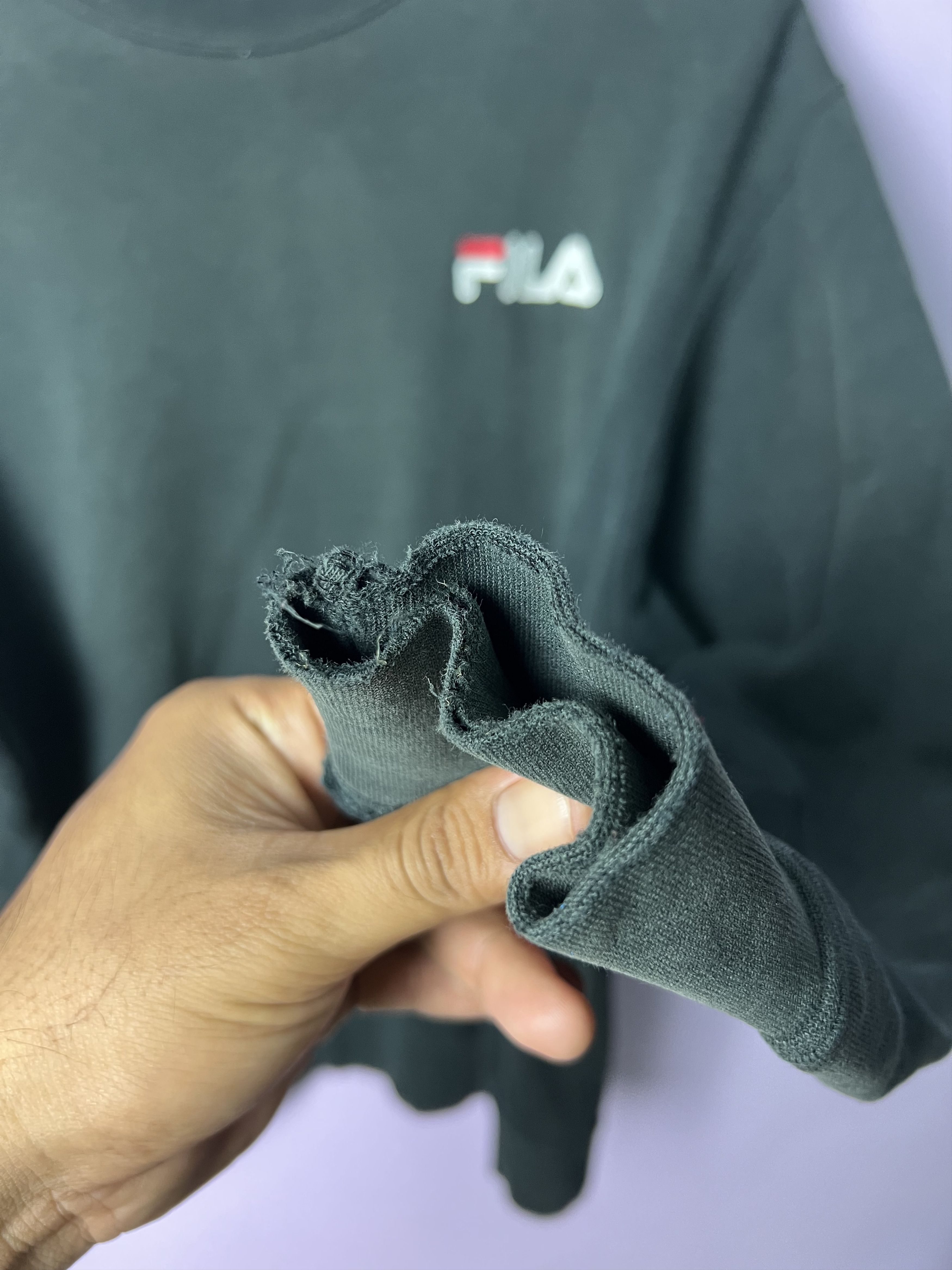 Fila 🔥Vintage Fila Embroidery Logo Crewneck Sweatshirts Size US M / EU 48-50 / 2 - 10 Thumbnail