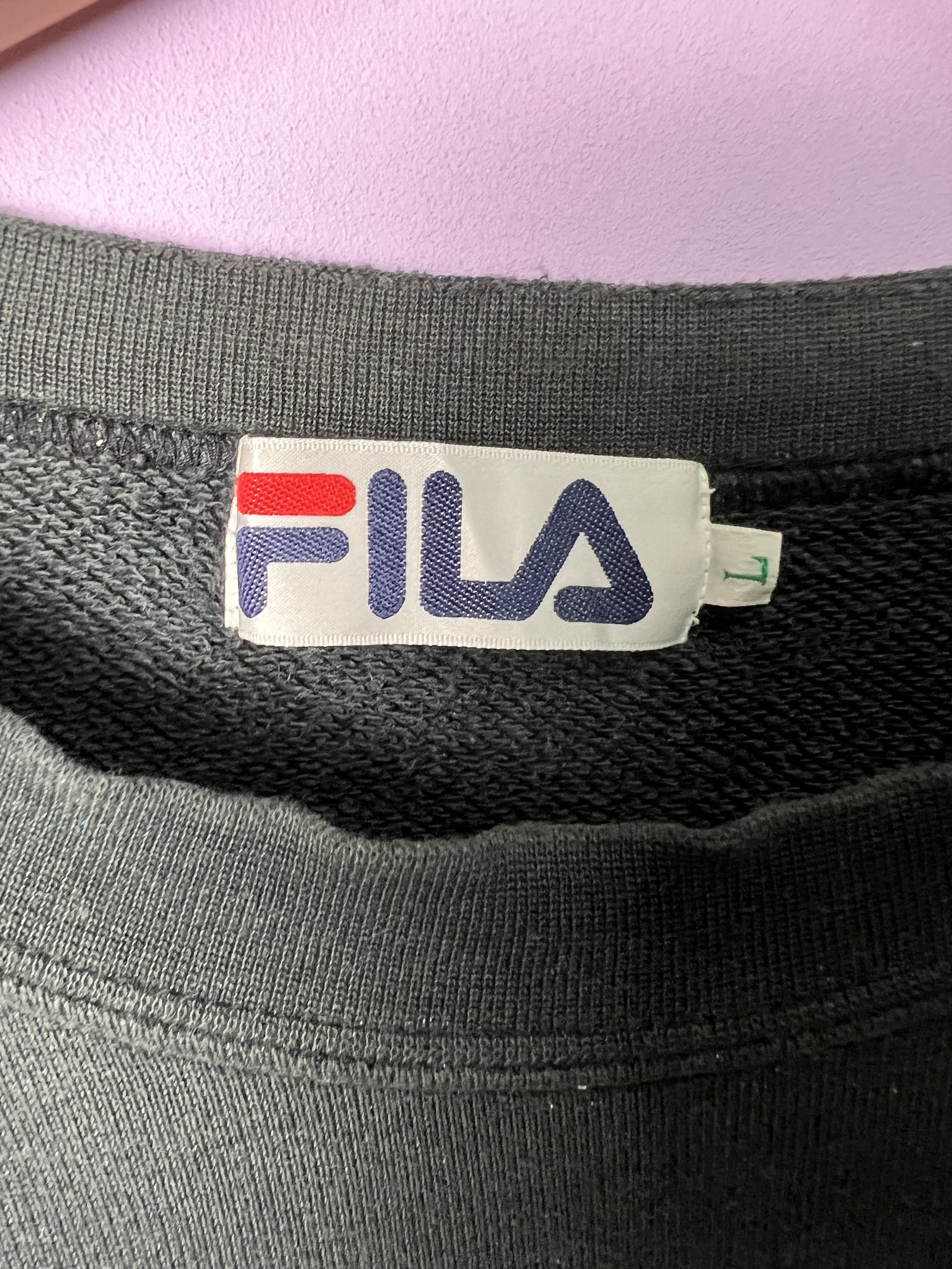 Fila 🔥Vintage Fila Embroidery Logo Crewneck Sweatshirts Size US M / EU 48-50 / 2 - 14 Thumbnail