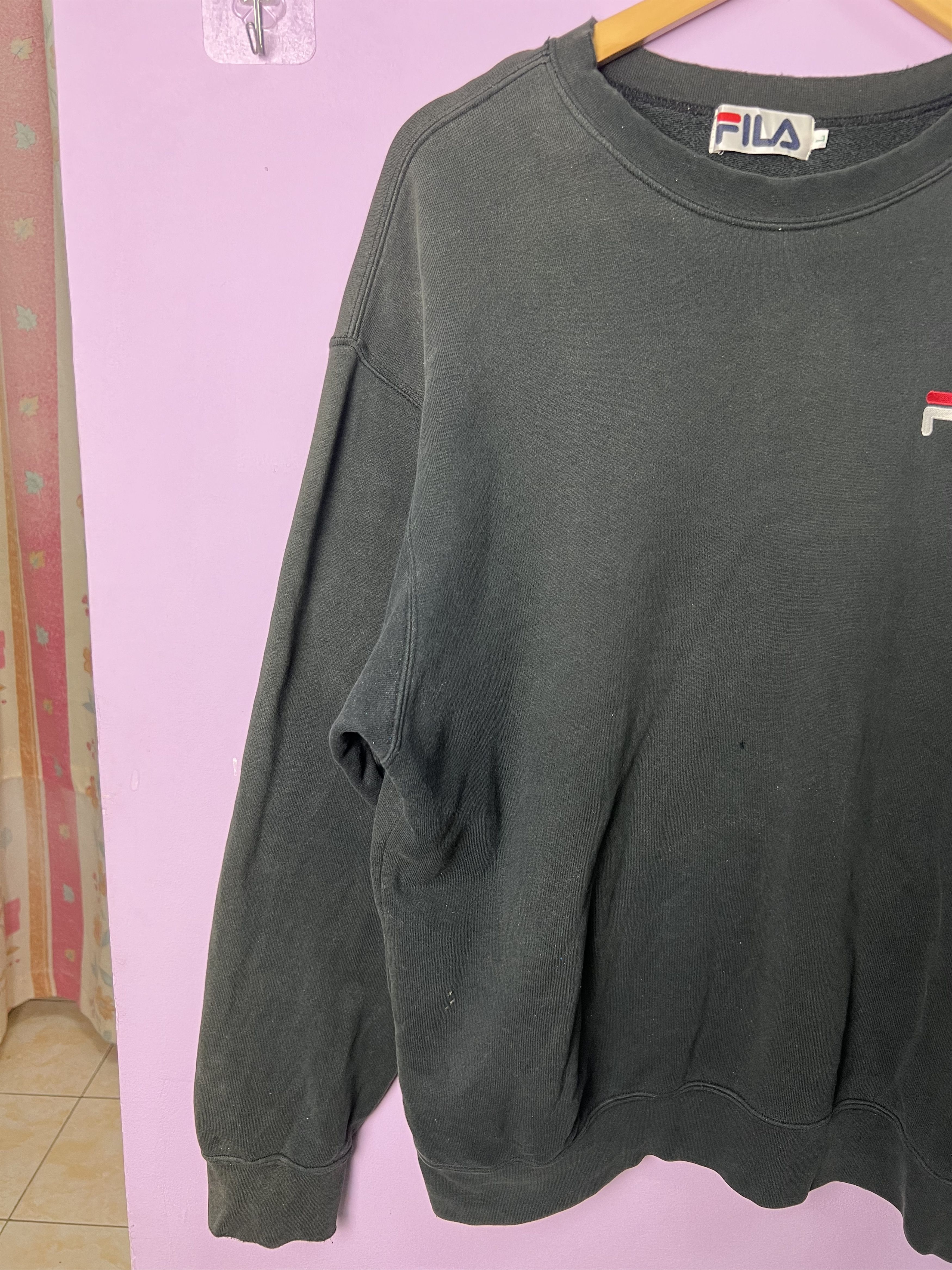 Fila 🔥Vintage Fila Embroidery Logo Crewneck Sweatshirts Size US M / EU 48-50 / 2 - 4 Thumbnail
