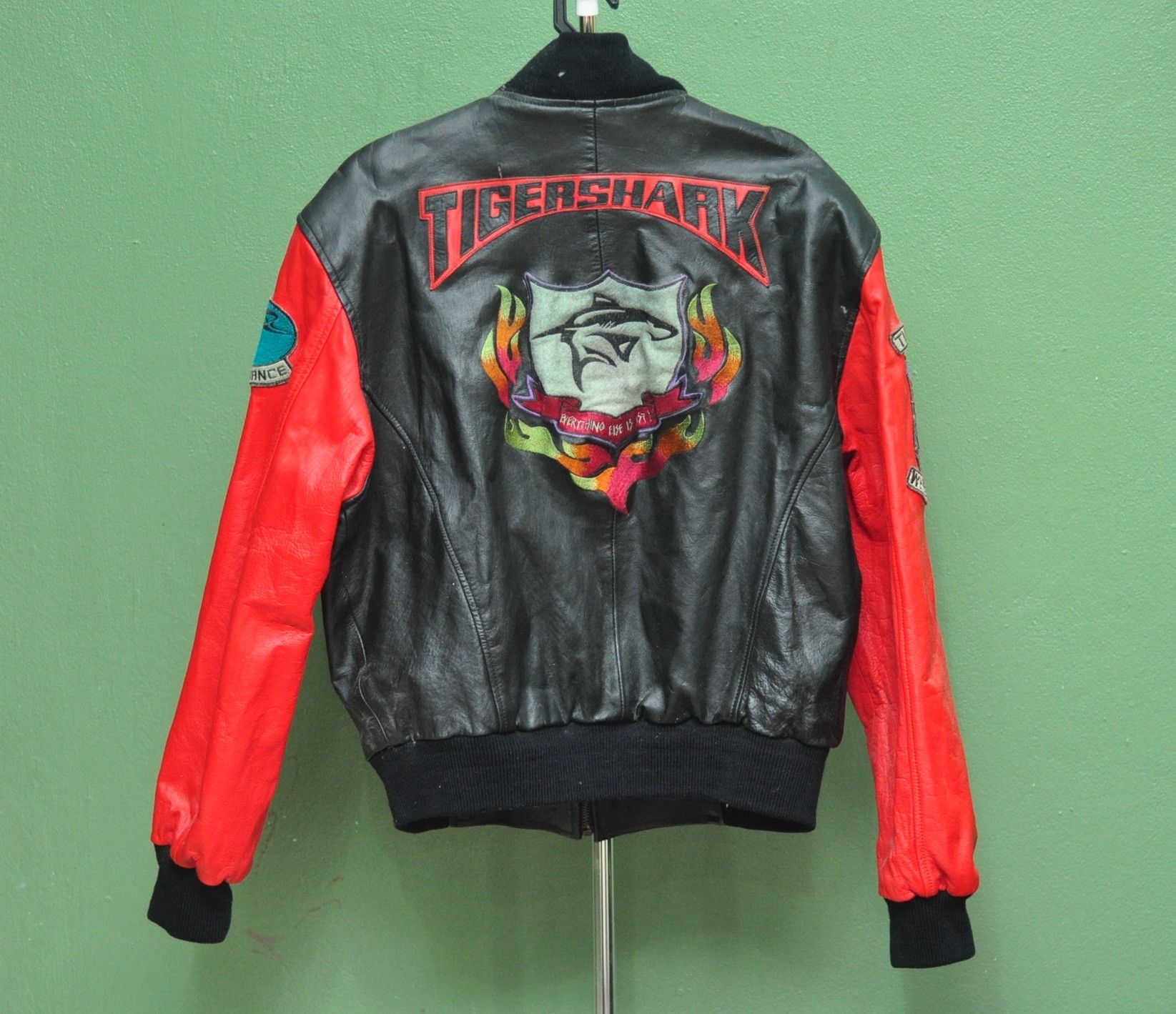 Japanese Brand Vintage Tigershark Leather Japan Travis Scott Fashion Style Size US L / EU 52-54 / 3 - 2 Thumbnail
