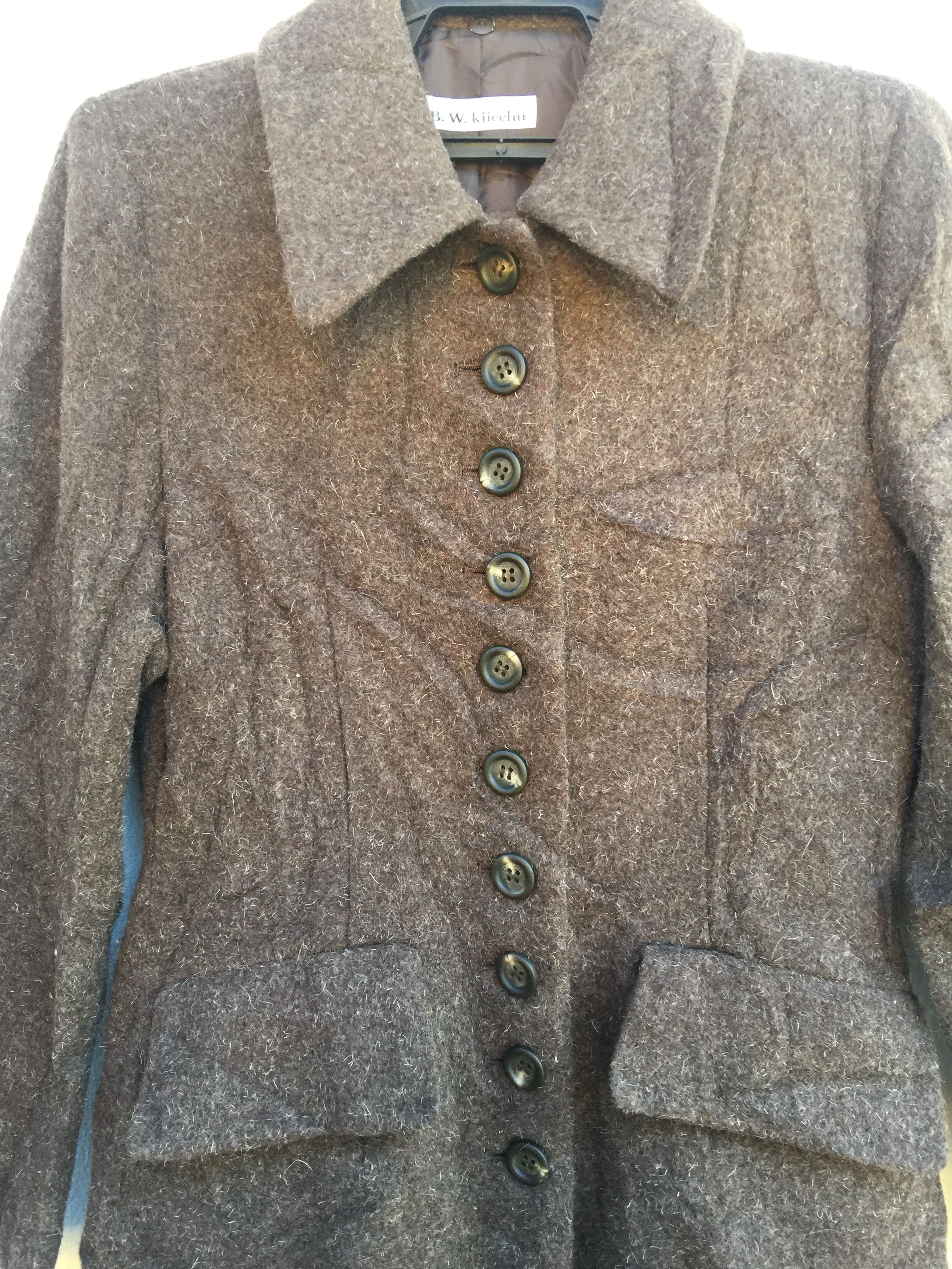 Designer × Japanese Brand × Vintage Vintage B.W. Kiicchu Cashmere Women Fashion Style Size M / US 6-8 / IT 42-44 - 11 Thumbnail