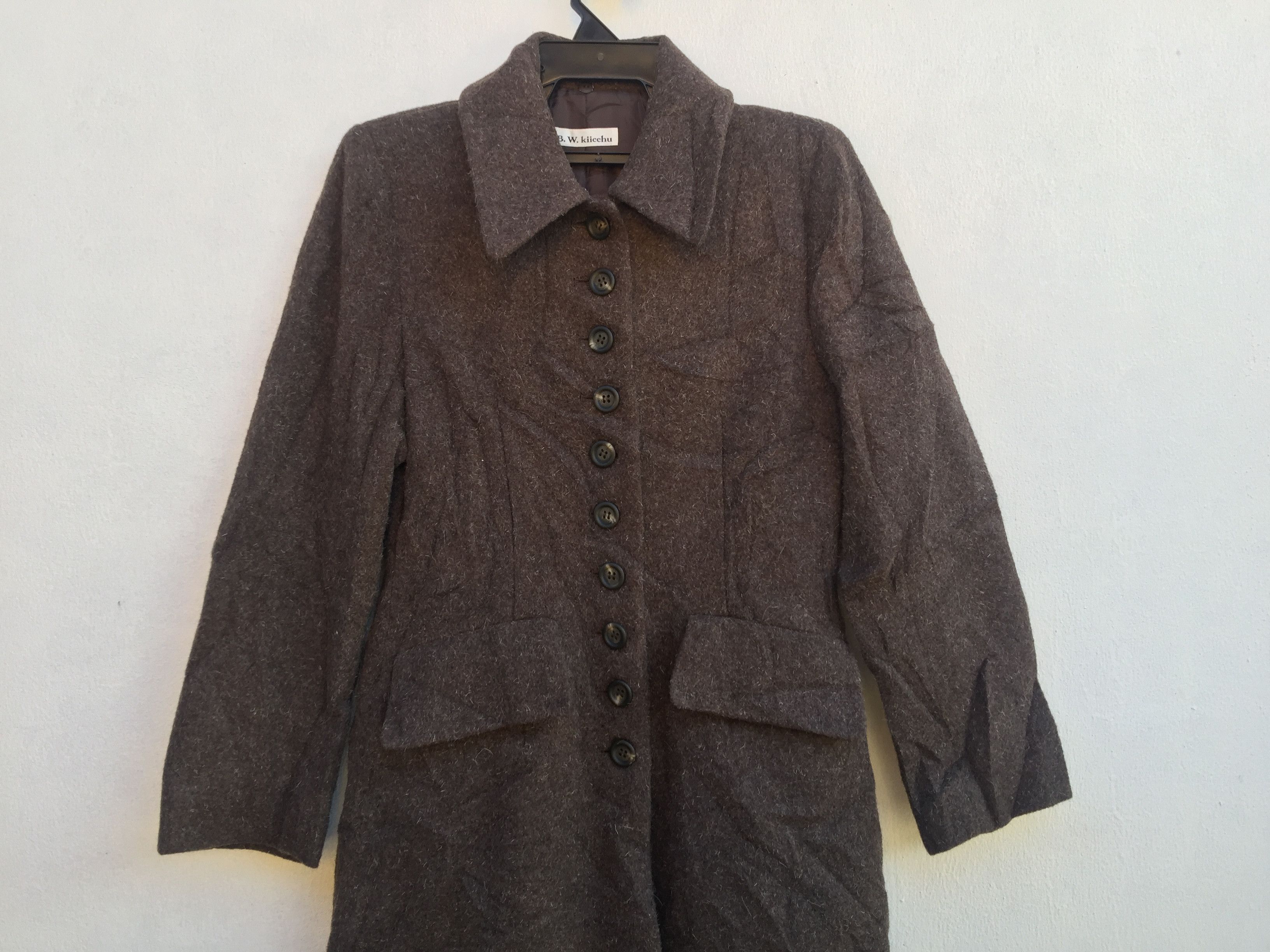 Designer × Japanese Brand × Vintage Vintage B.W. Kiicchu Cashmere Women Fashion Style Size M / US 6-8 / IT 42-44 - 5 Thumbnail