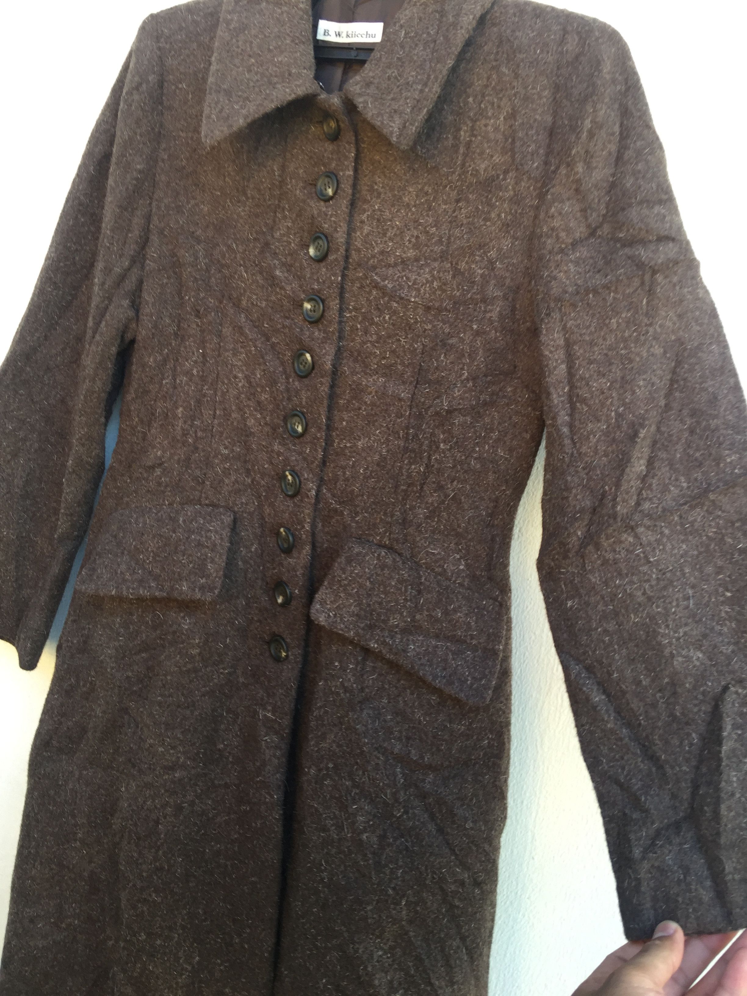 Designer × Japanese Brand × Vintage Vintage B.W. Kiicchu Cashmere Women Fashion Style Size M / US 6-8 / IT 42-44 - 9 Thumbnail