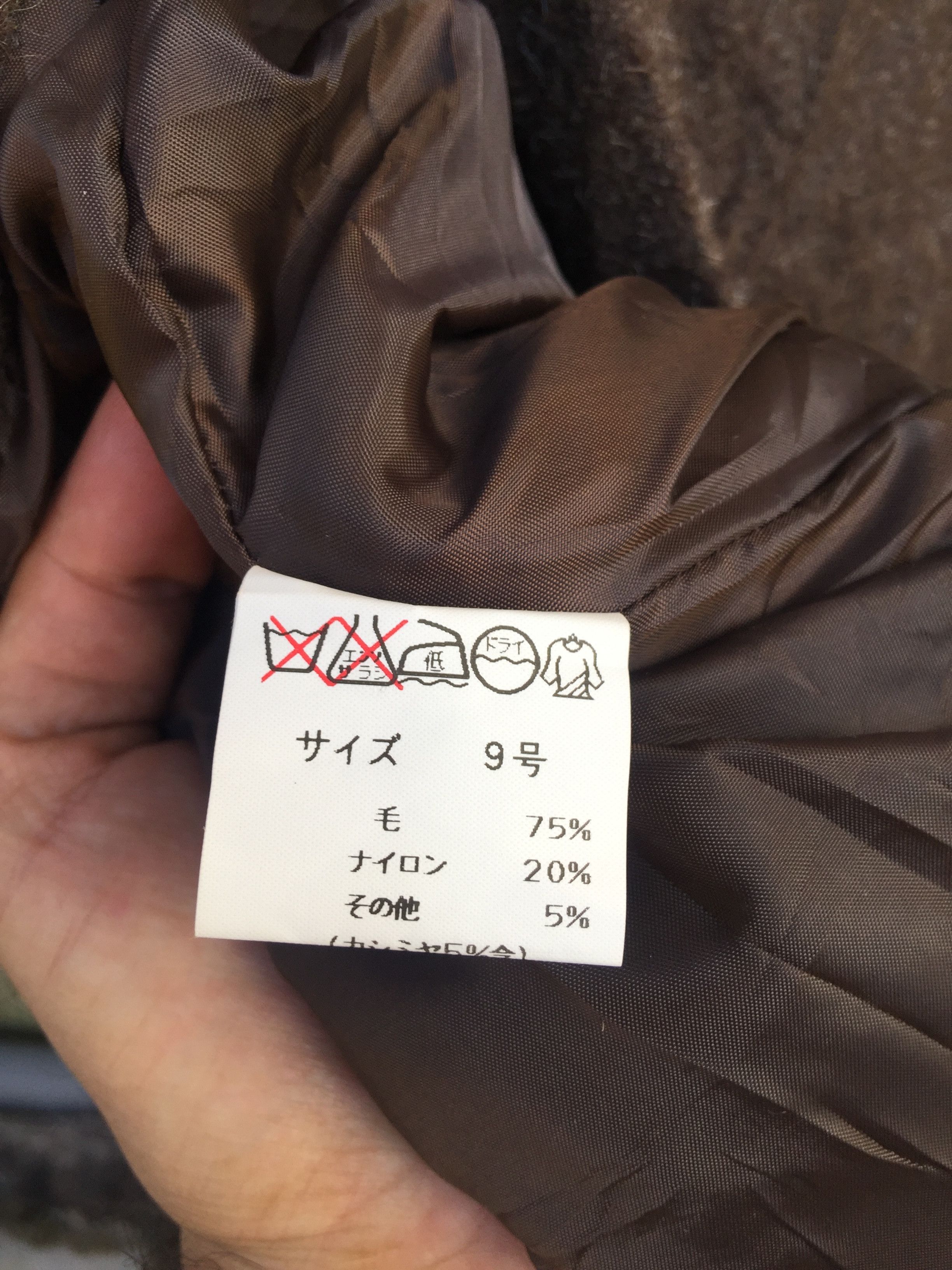 Designer × Japanese Brand × Vintage Vintage B.W. Kiicchu Cashmere Women Fashion Style Size M / US 6-8 / IT 42-44 - 16 Thumbnail