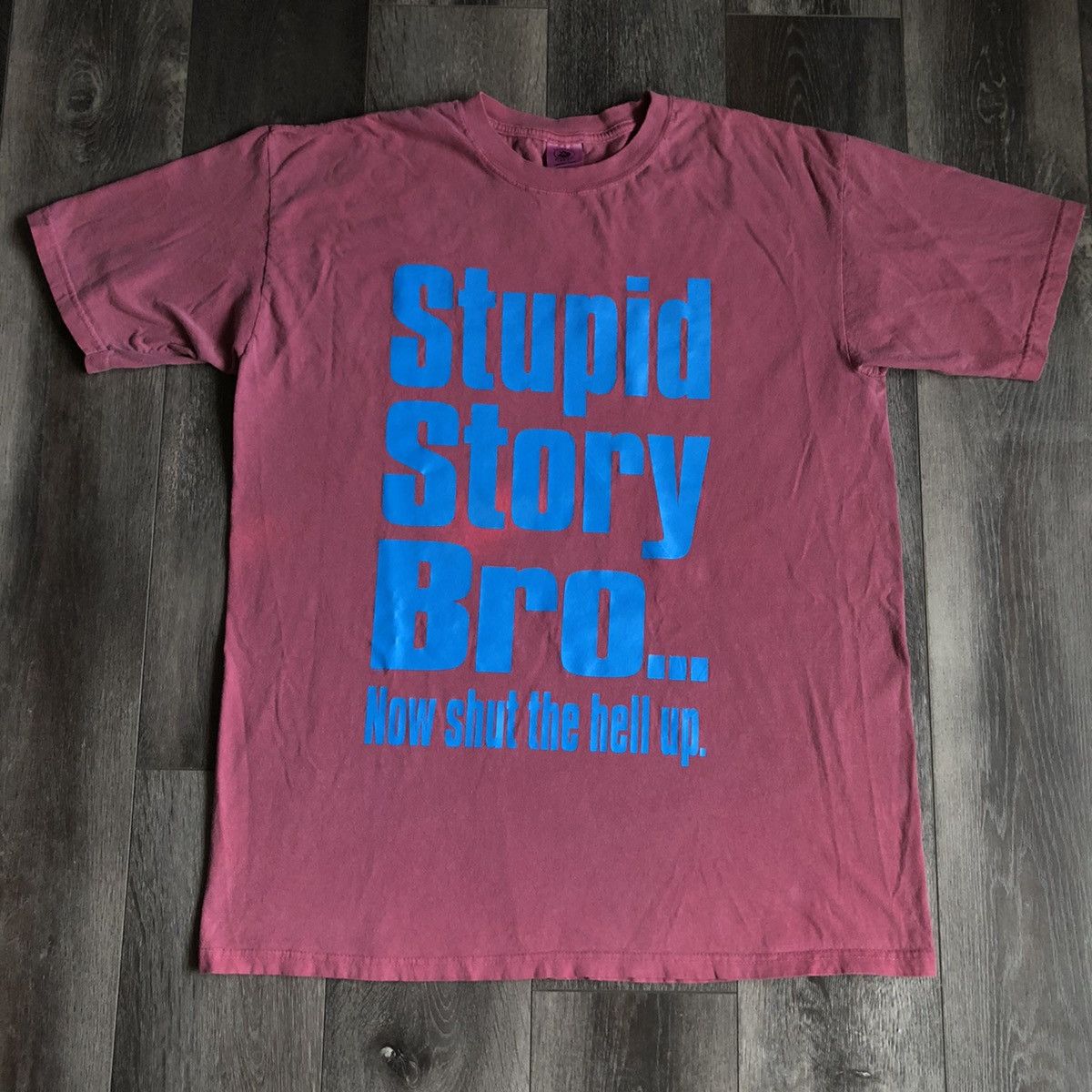 Vintage Vintage 2000s Cool Story Bro Now Shut The Hell Up Funny Tee Size US L / EU 52-54 / 3 - 2 Thumbnail