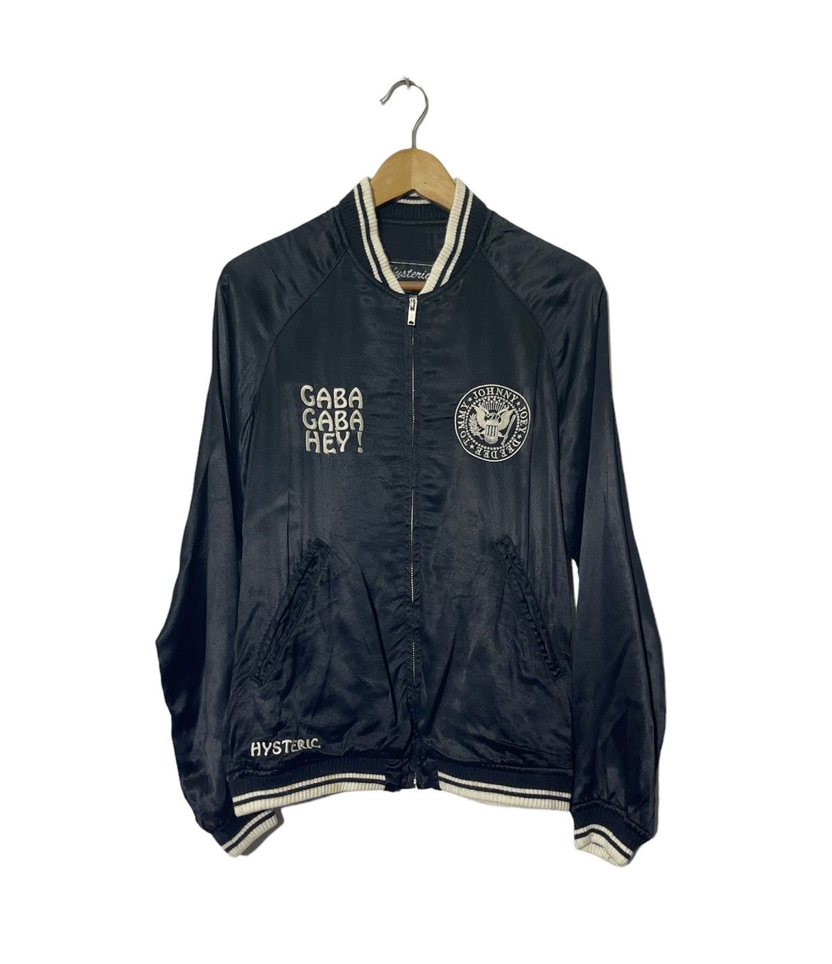 Hysteric Glamour RAMONES スカジャン Vintage 90s Hysteric Glamour X Ramones Satin Jacket - Etsy
