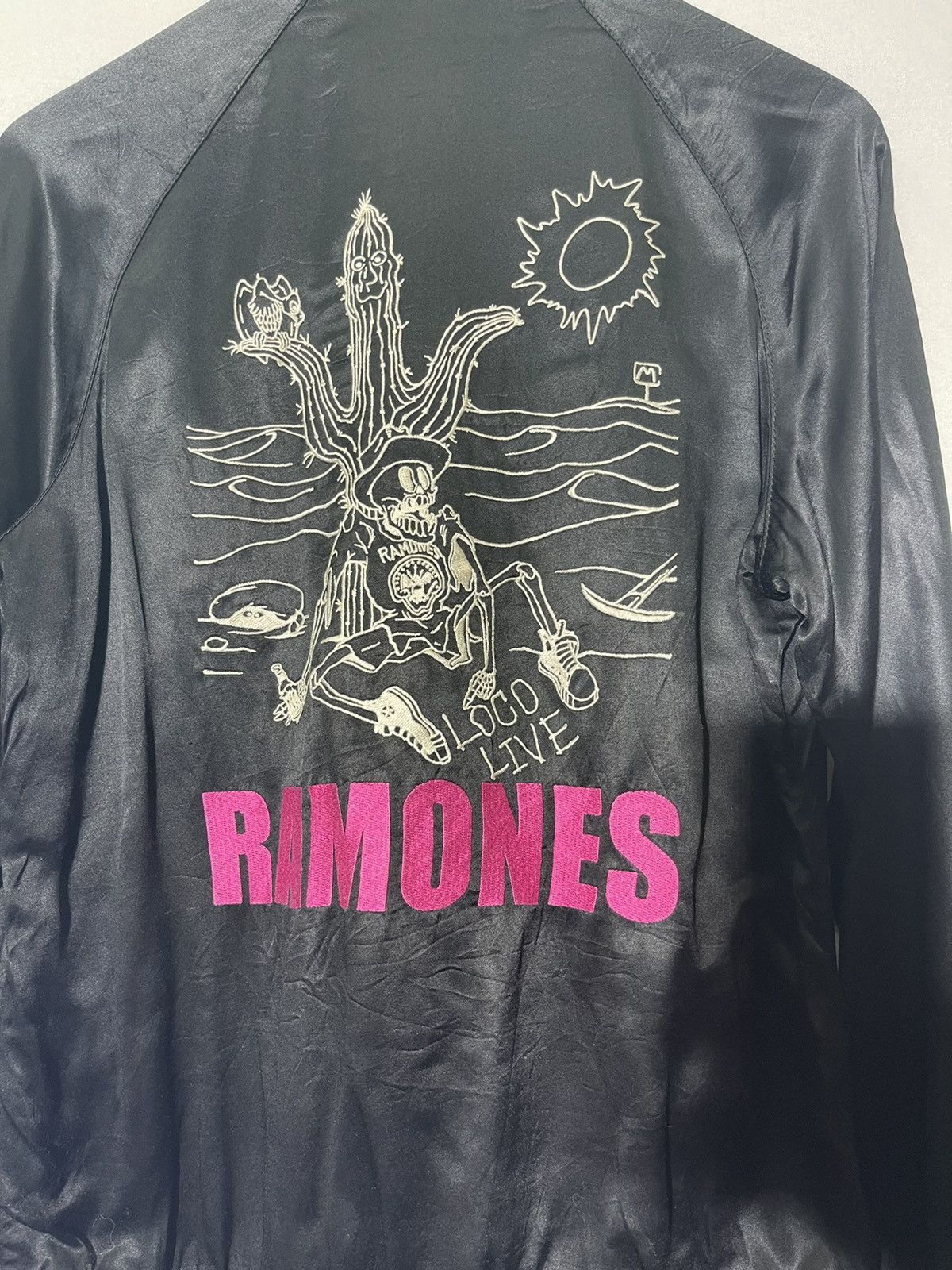 Hysteric Glamour RAMONES スカジャン HYSTERIC GLAMOUR X RAMONES SUKAJAN JACKET