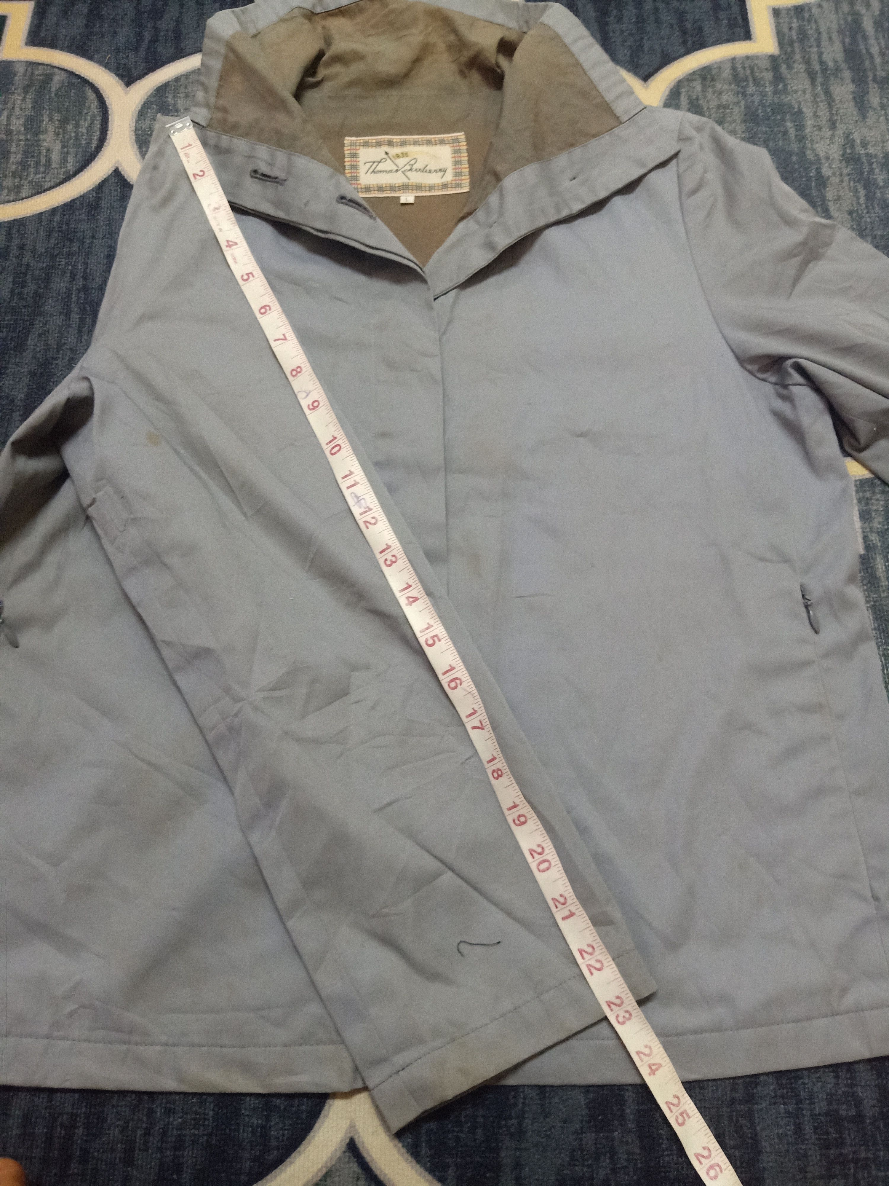 Burberry × Vintage Thomas Burberry vintage Cropped Jacket Size US S / EU 44-46 / 1 - 4 Thumbnail