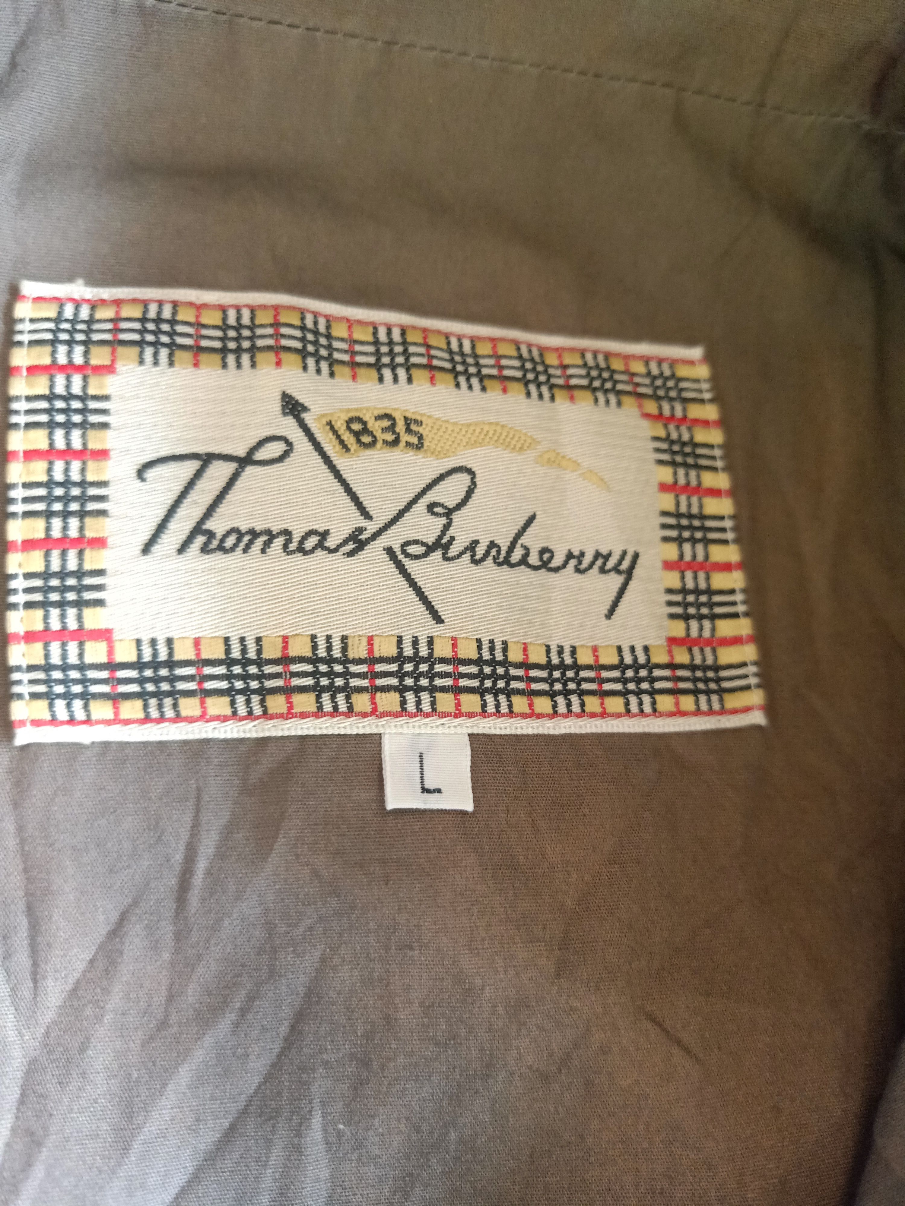 Burberry × Vintage Thomas Burberry vintage Cropped Jacket Size US S / EU 44-46 / 1 - 6 Thumbnail