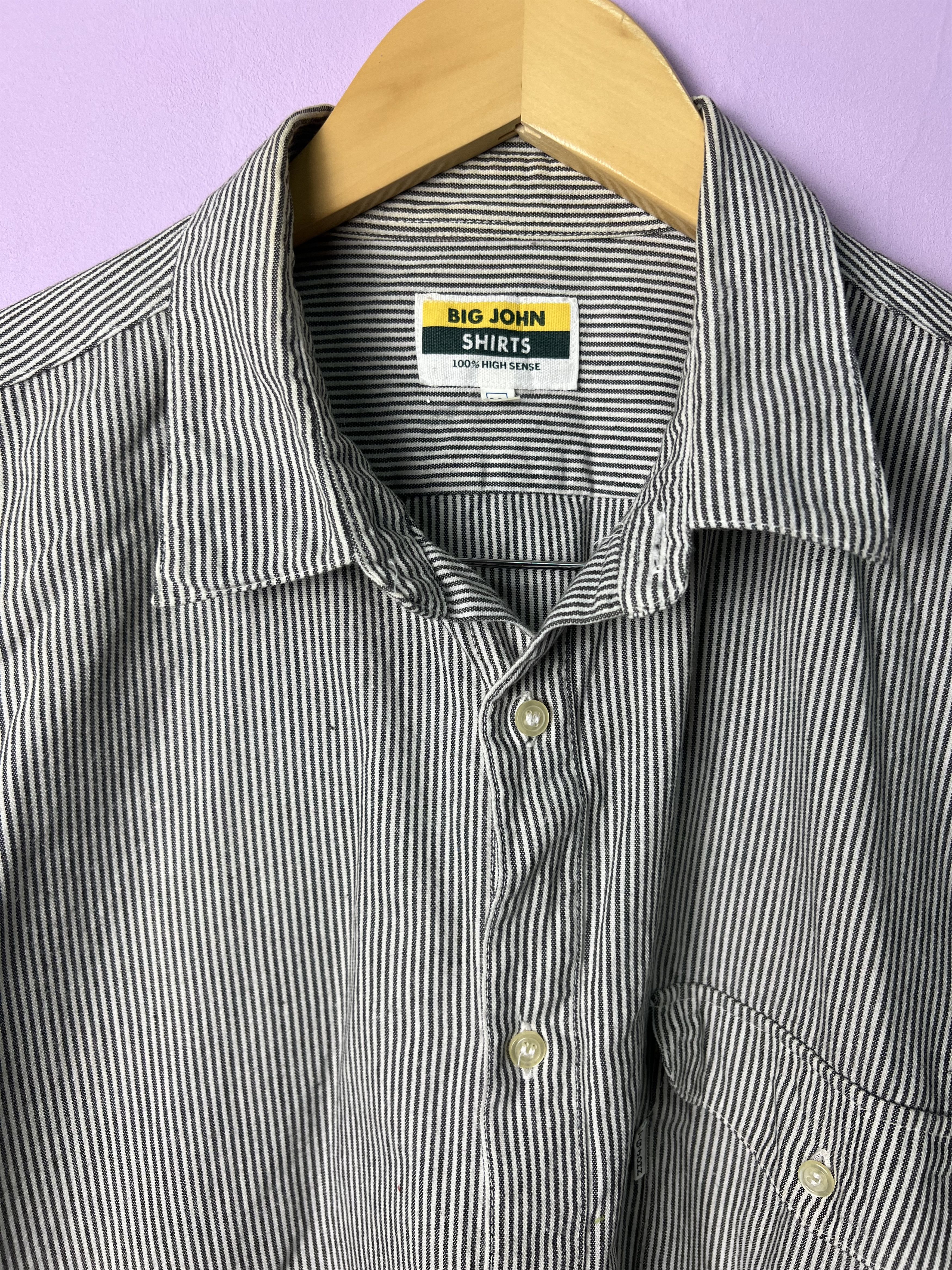 Big John 🔥Made in Japan Vintage Big John Long Sleeves Shirts Size US XL / EU 56 / 4 - 7 Thumbnail