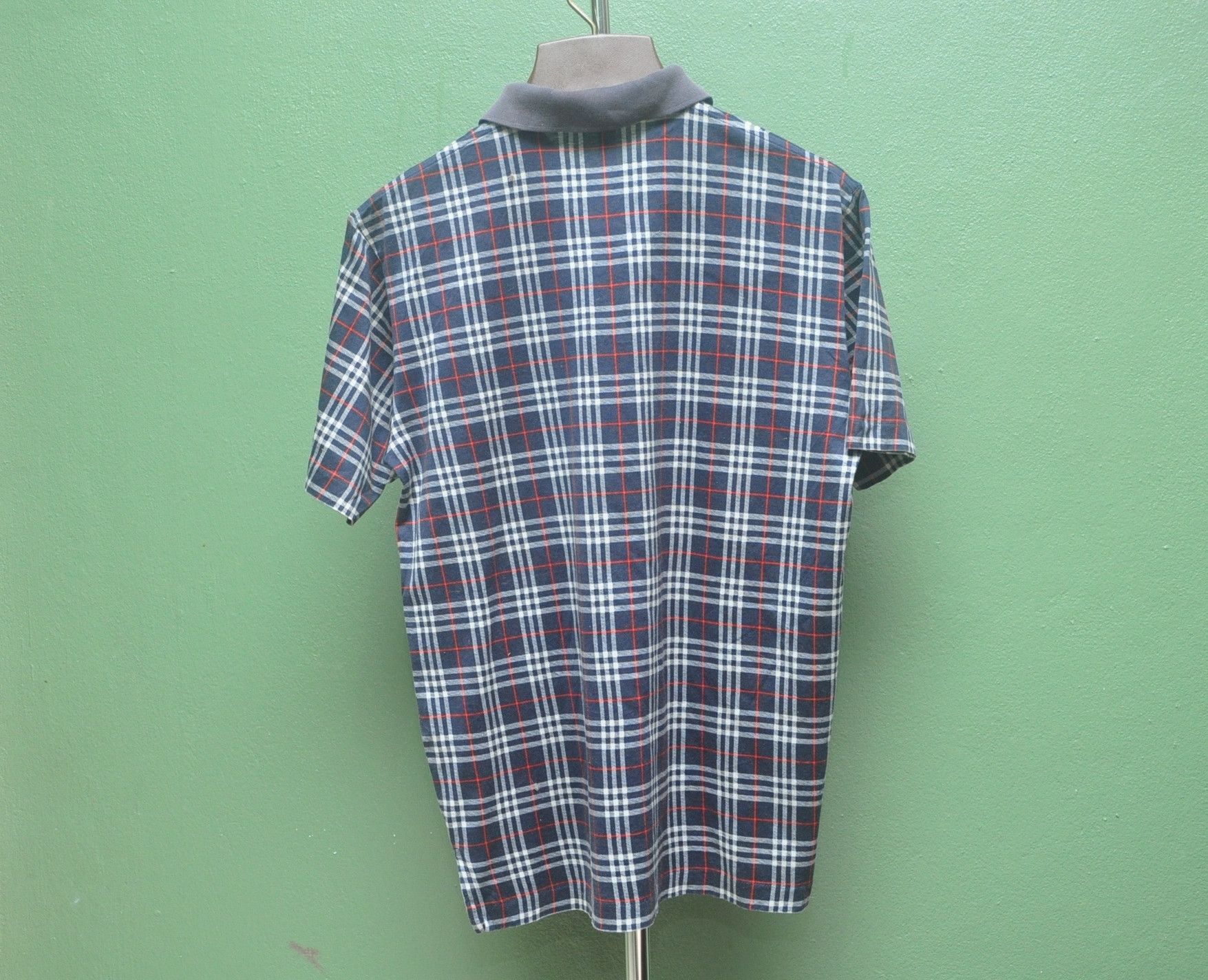 Burberry × Japanese Brand × Vintage Vintage Burberrys Monogram Shirt Travis Scott Fashion Style Size US M / EU 48-50 / 2 - 2 Thumbnail