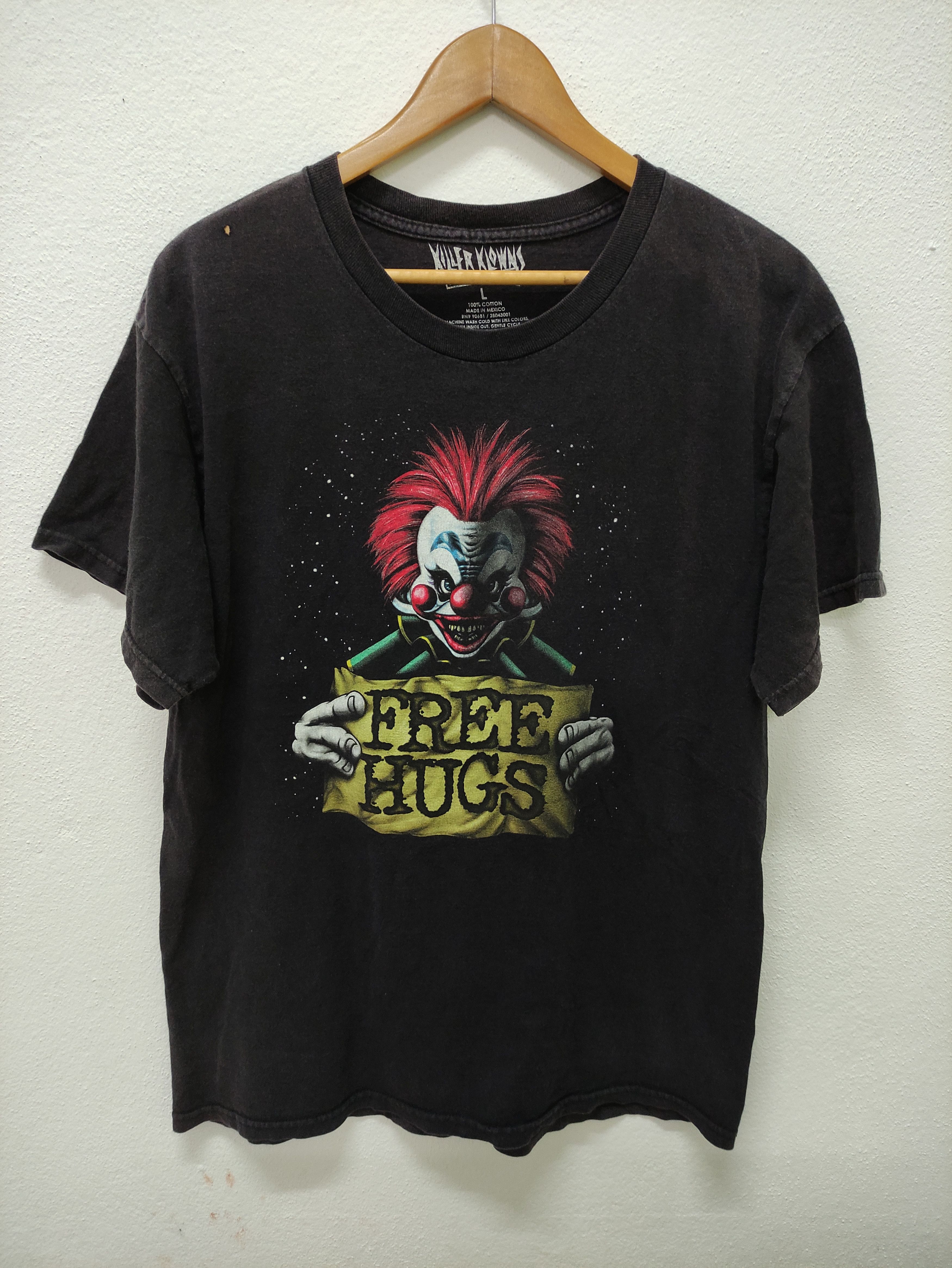 Vintage Killer Klowns From Outer Space Horror Film T-shirt