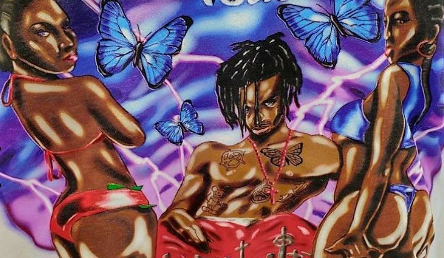 Playboi Carti Playboi Carti 'Self-Titled' Era Tour Exclusive T-shirt XL Size US XL / EU 56 / 4 - 2 Thumbnail
