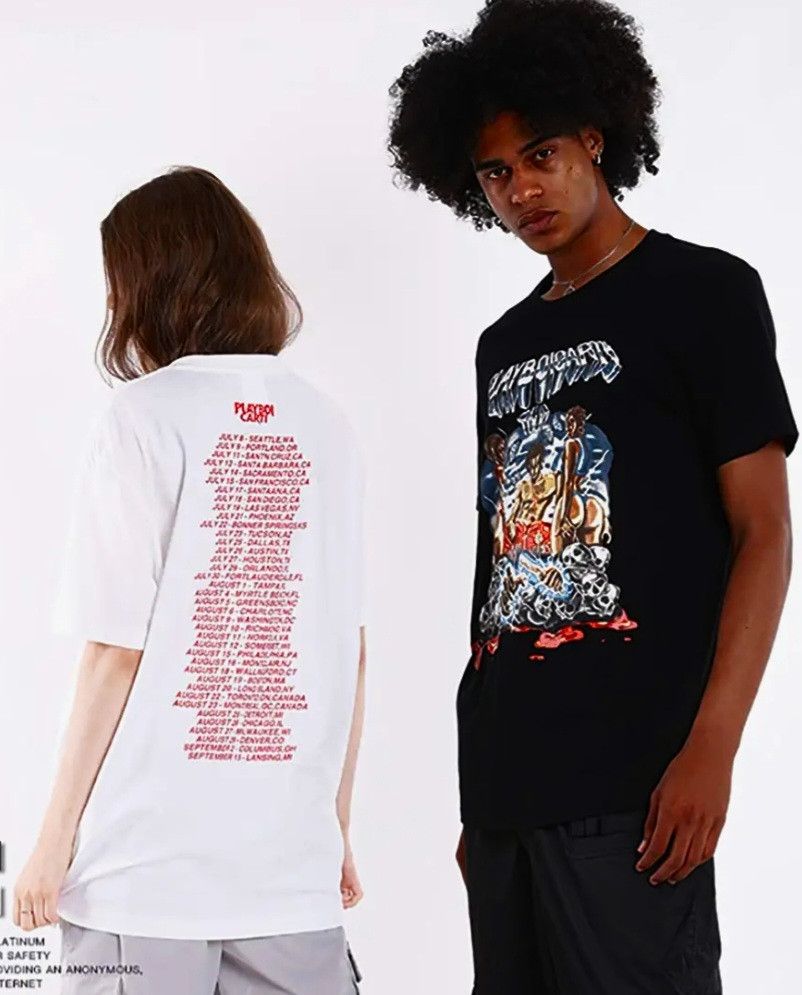 Playboi Carti Playboi Carti 'Self-Titled' Era Tour Exclusive T-shirt XL Size US XL / EU 56 / 4 - 4 Thumbnail