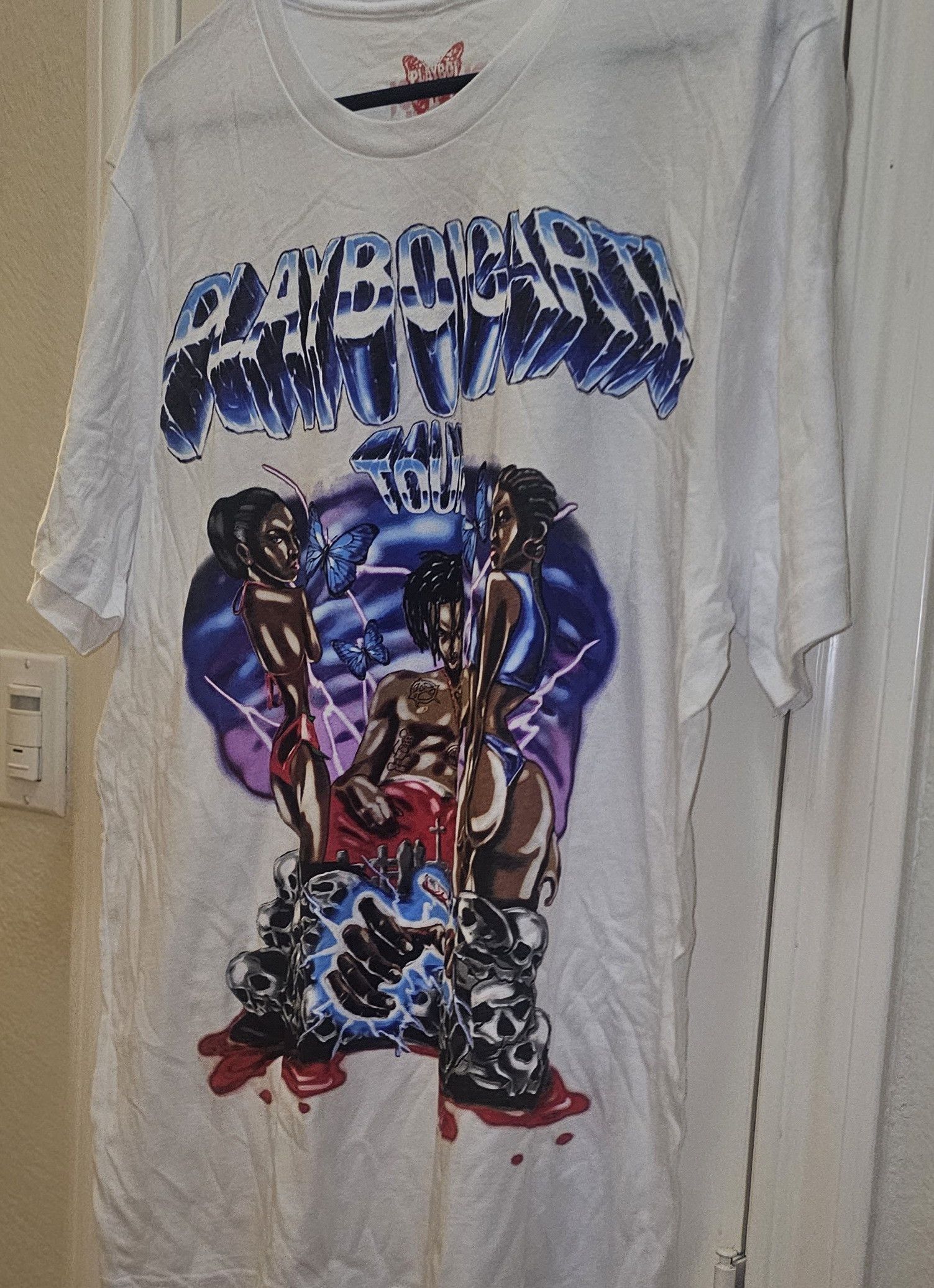 Playboi Carti Playboi Carti 'Self-Titled' Era Tour Exclusive T-shirt XL Size US XL / EU 56 / 4 - 11 Thumbnail