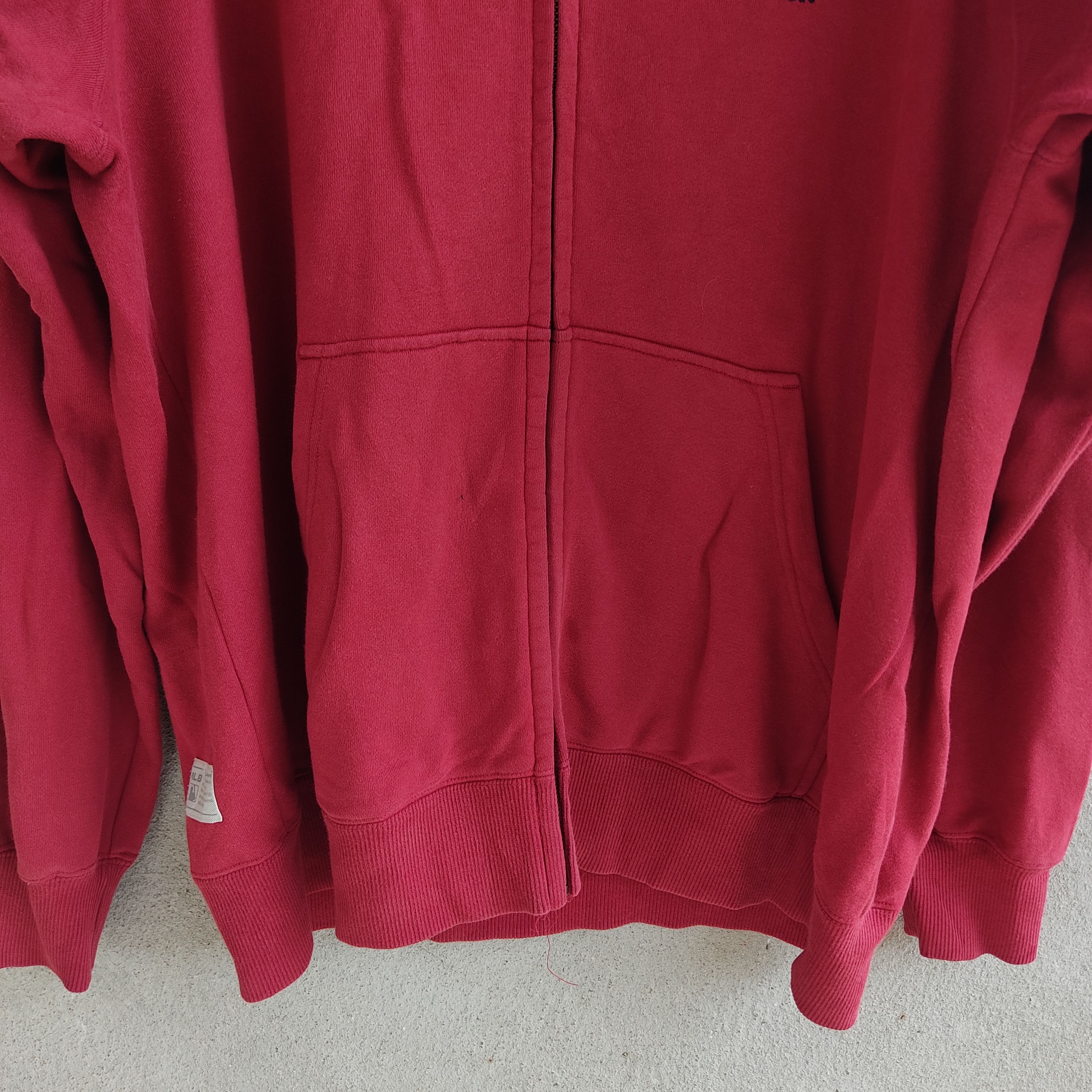 MLB × Uniqlo Red Sox Mlb X Uniqlo Embroid Logo Red Hoodie Zipper Size US L / EU 52-54 / 3 - 4 Thumbnail