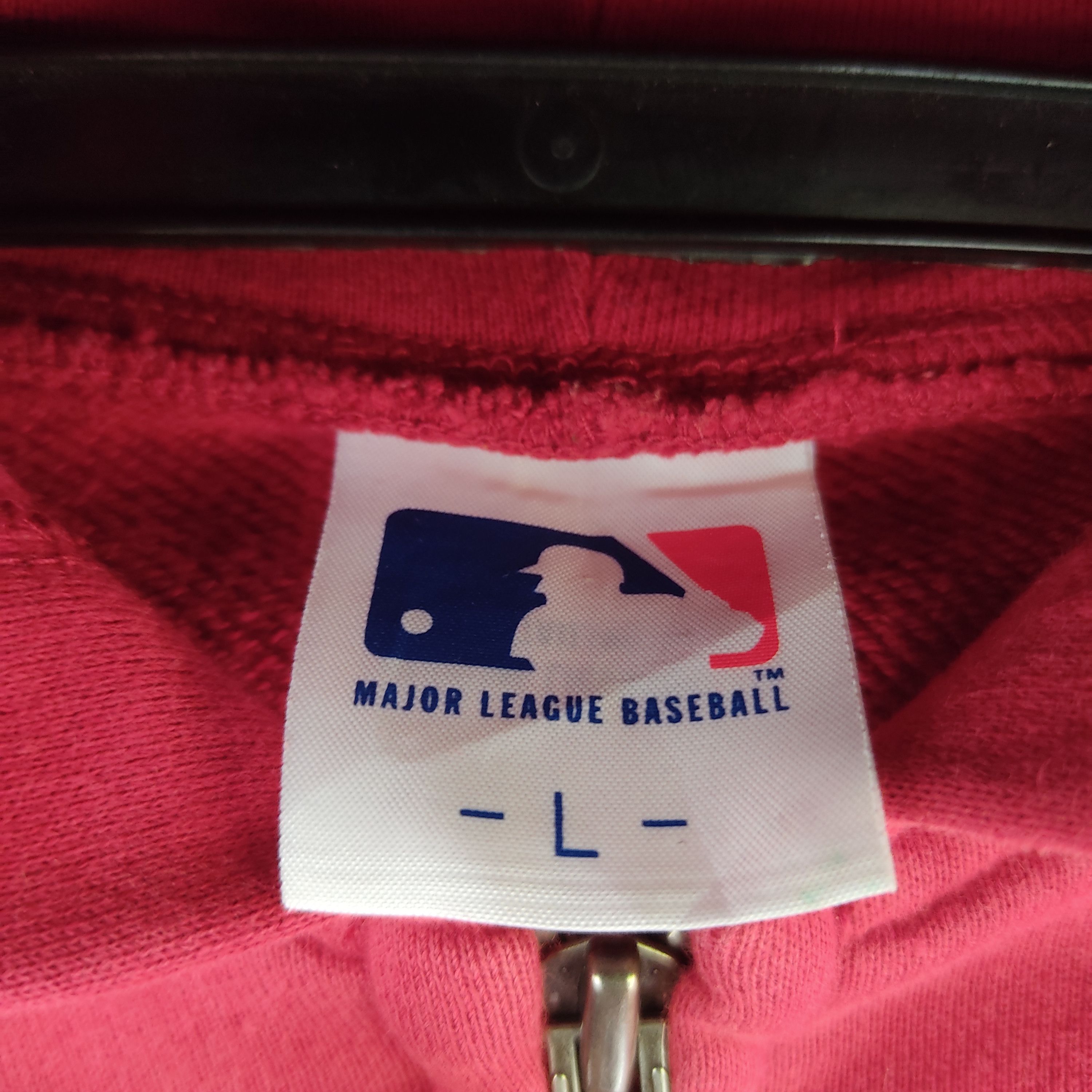 MLB × Uniqlo Red Sox Mlb X Uniqlo Embroid Logo Red Hoodie Zipper Size US L / EU 52-54 / 3 - 12 Thumbnail