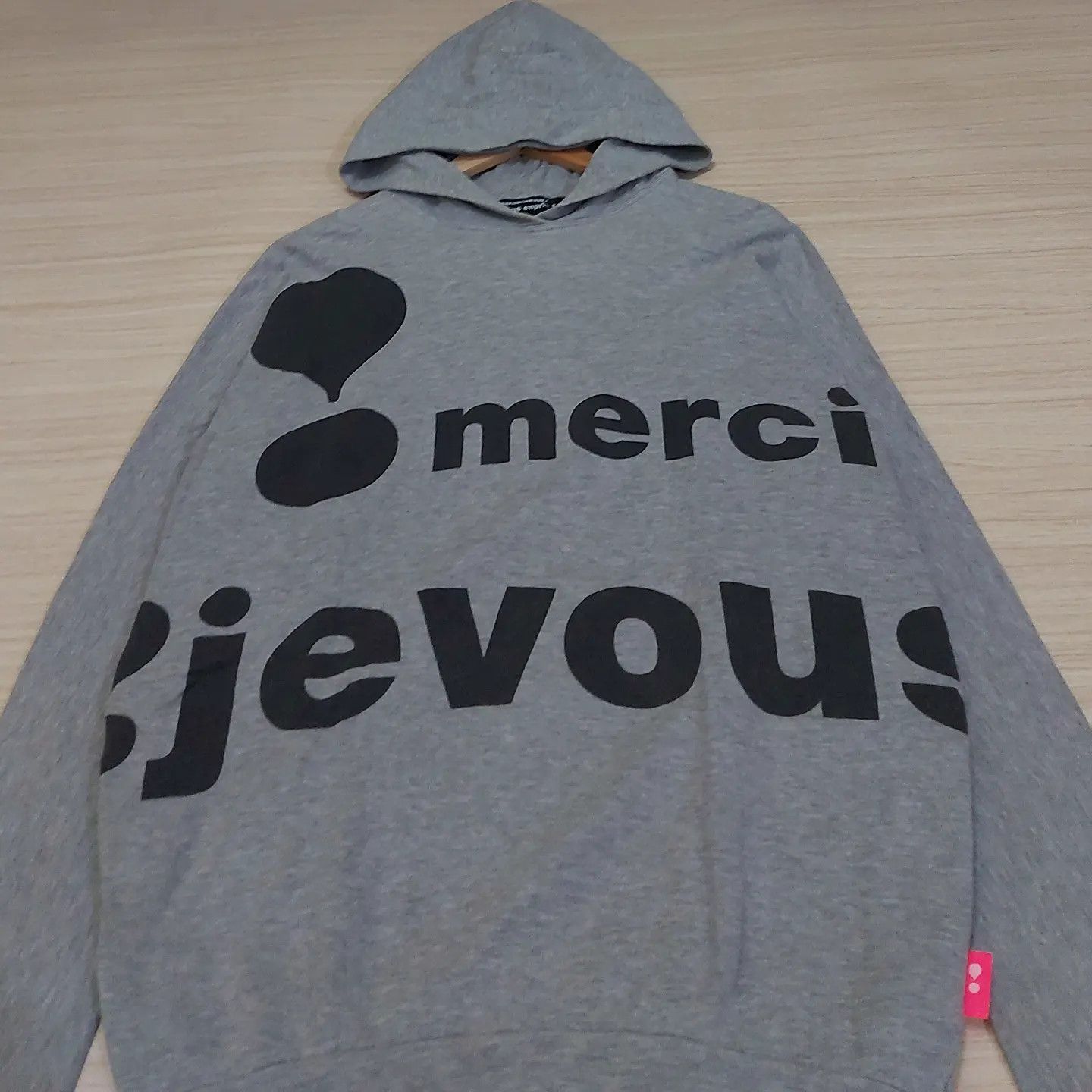 Issey Miyake × mercibeaucoup Mercibeaucoup Jevous Enprie Womens Sweatshirt Hoodie Size L / US 10 / IT 46 - 3 Thumbnail