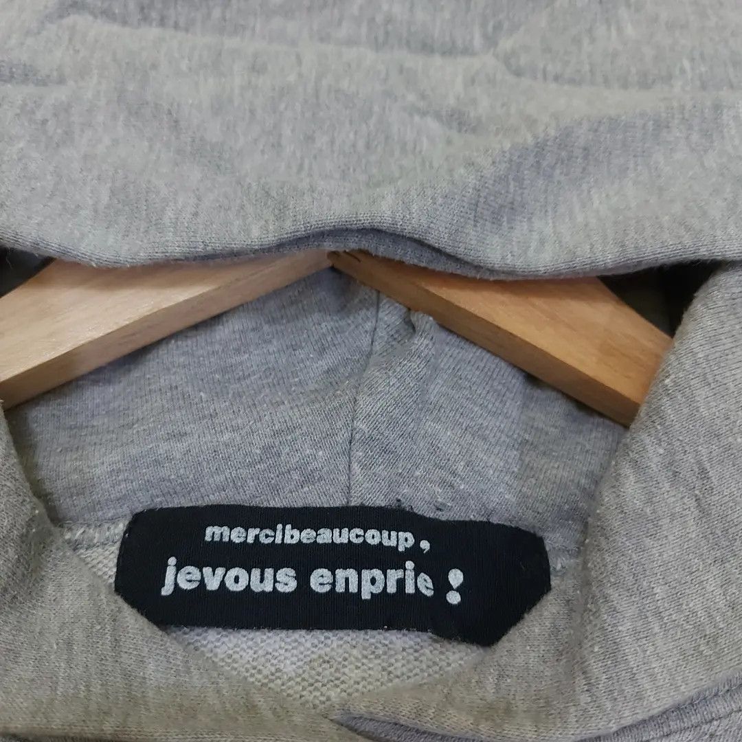 Issey Miyake × mercibeaucoup Mercibeaucoup Jevous Enprie Womens Sweatshirt Hoodie Size L / US 10 / IT 46 - 8 Thumbnail